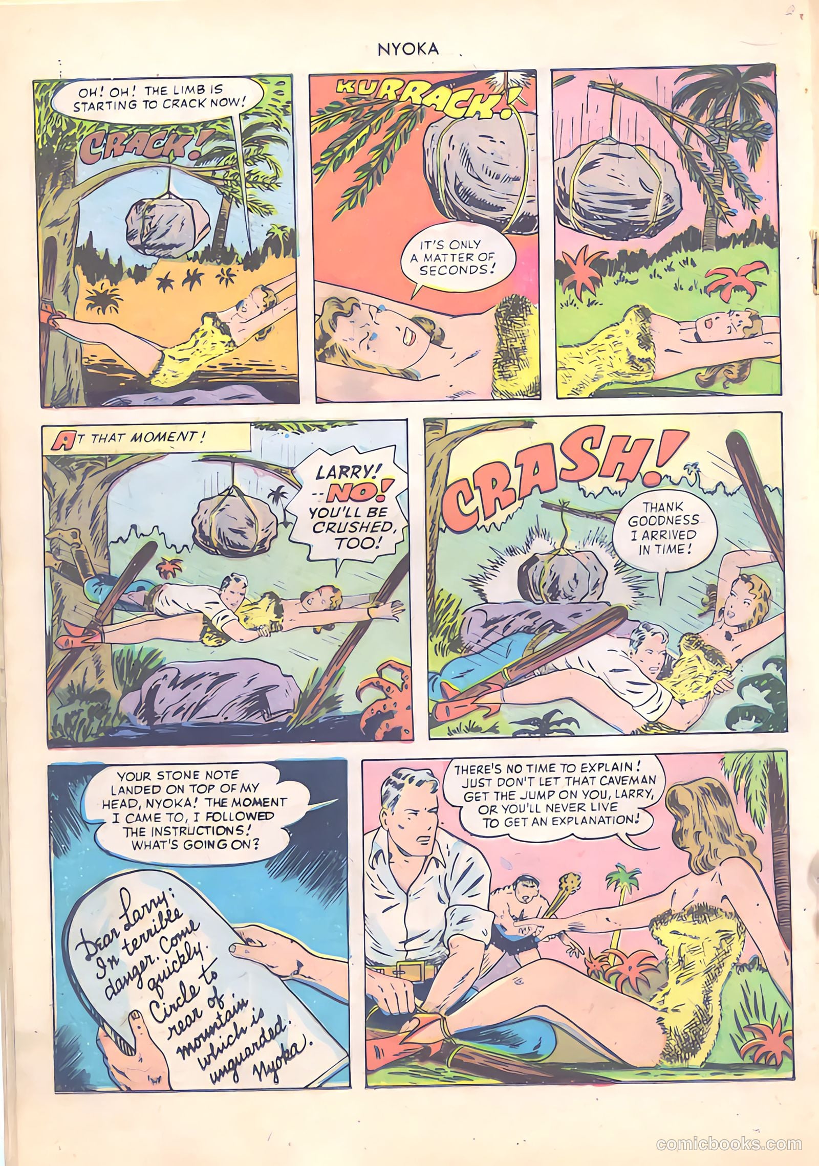 Nyoka the Jungle Girl #29 (1949) — page 26 of 52