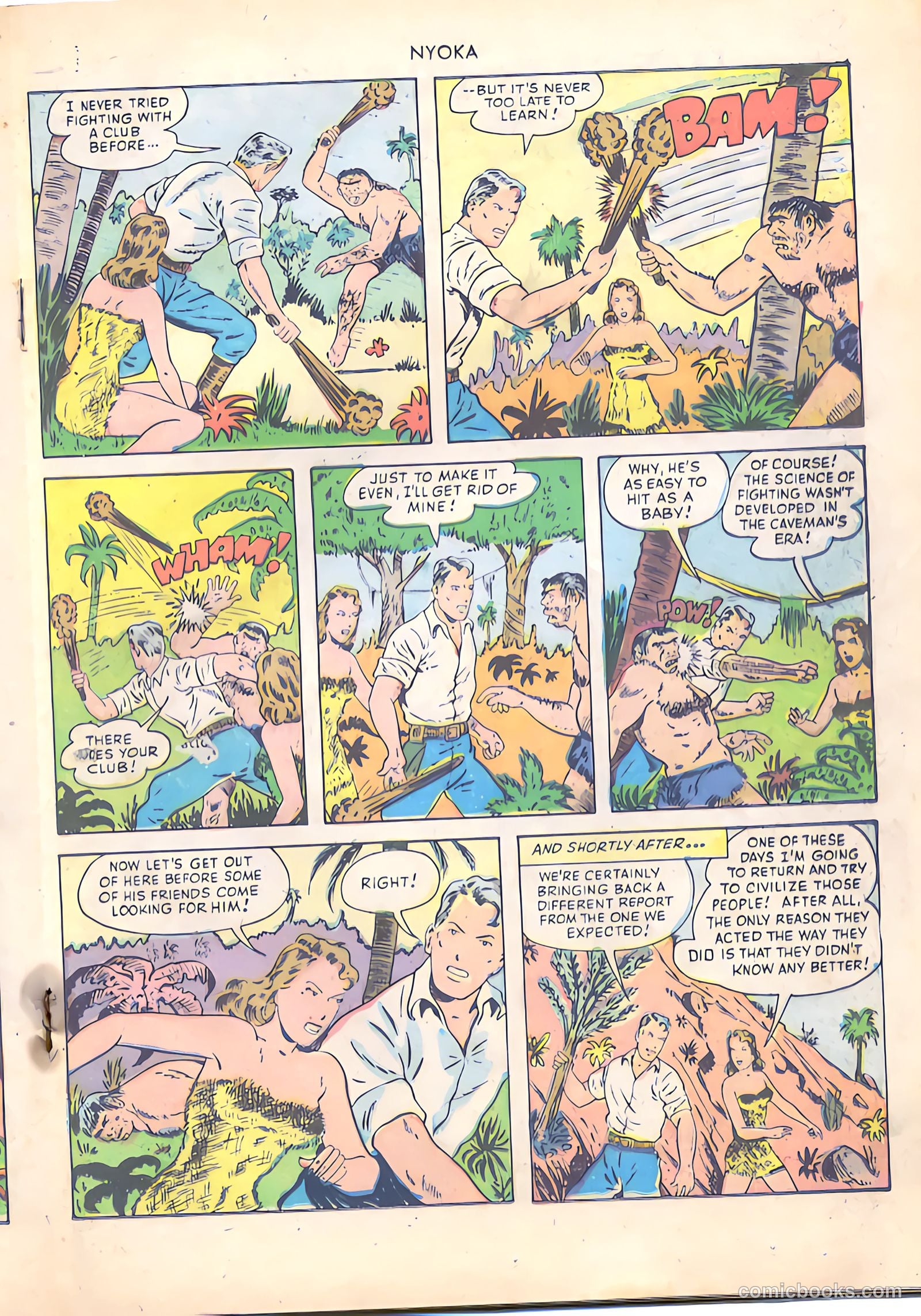 Nyoka the Jungle Girl #29 (1949) — page 27 of 52