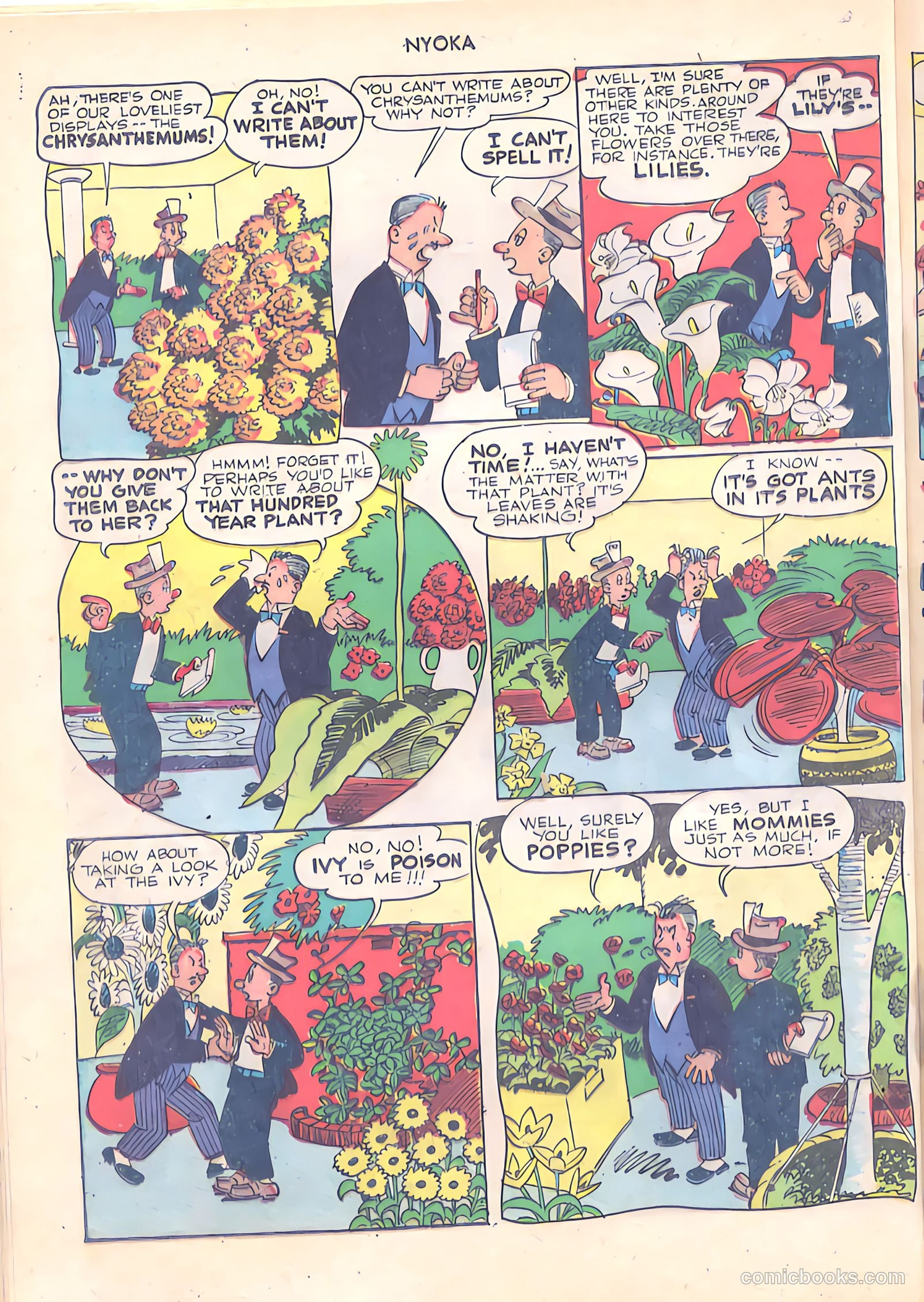 Nyoka the Jungle Girl #29 (1949) — page 40 of 52