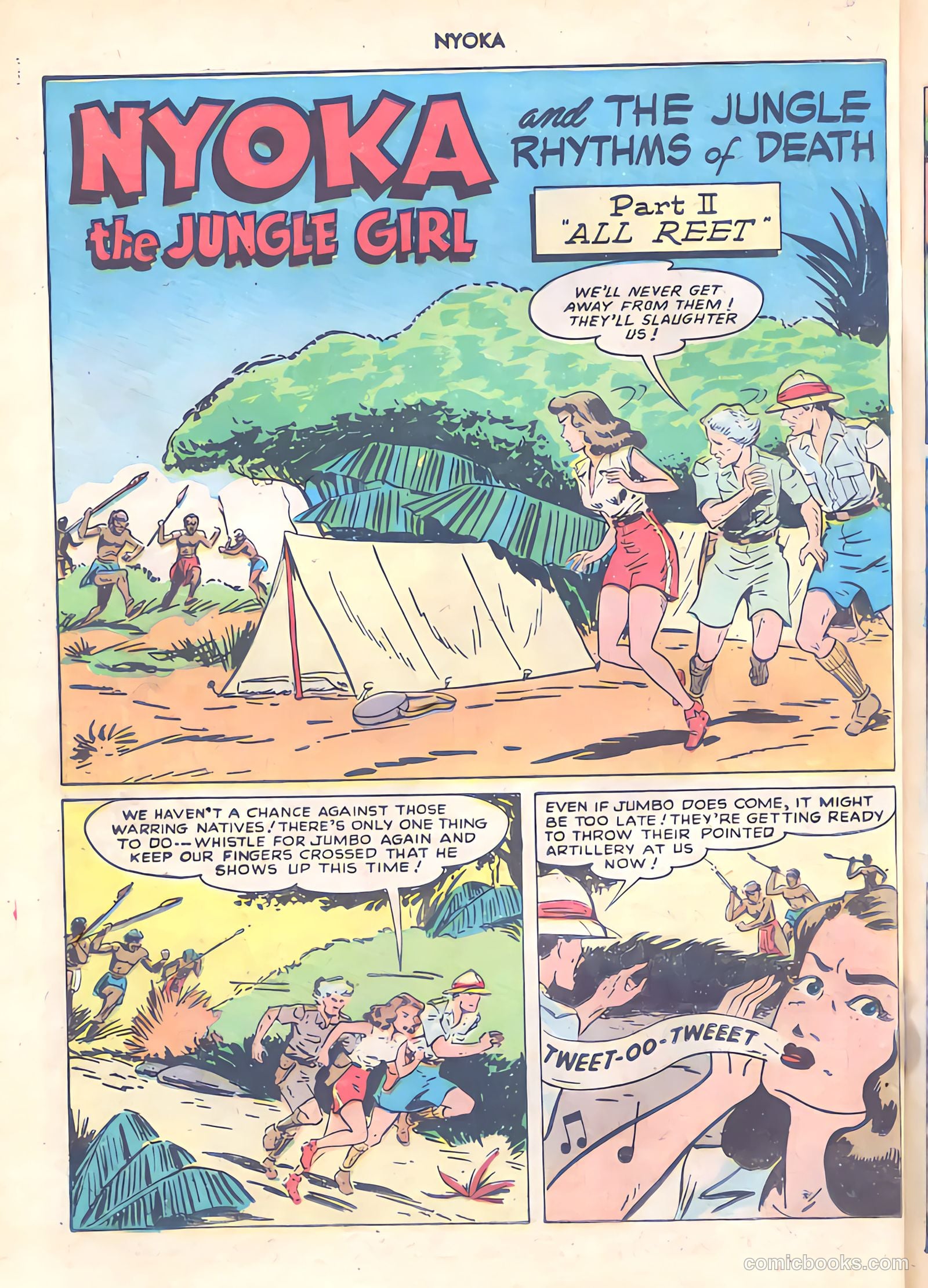 Nyoka the Jungle Girl #29 (1949) — page 42 of 52