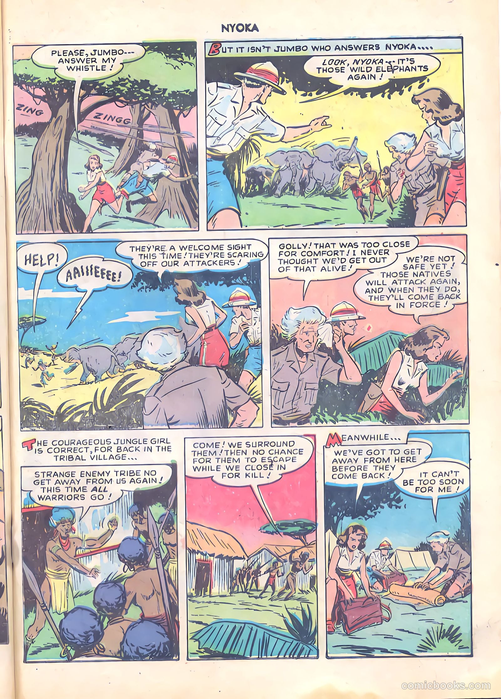 Nyoka the Jungle Girl #29 (1949) — page 43 of 52