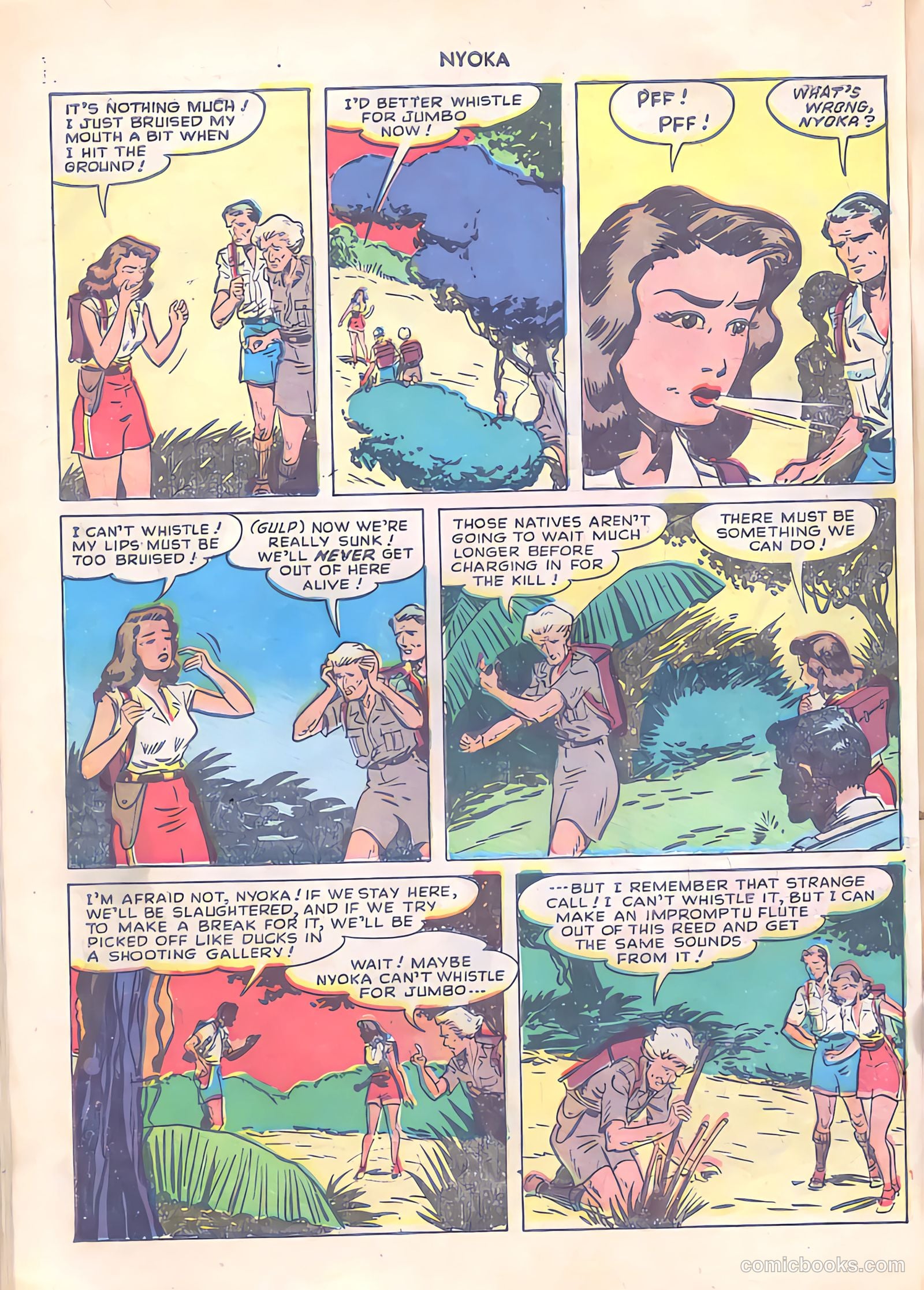 Nyoka the Jungle Girl #29 (1949) — page 46 of 52