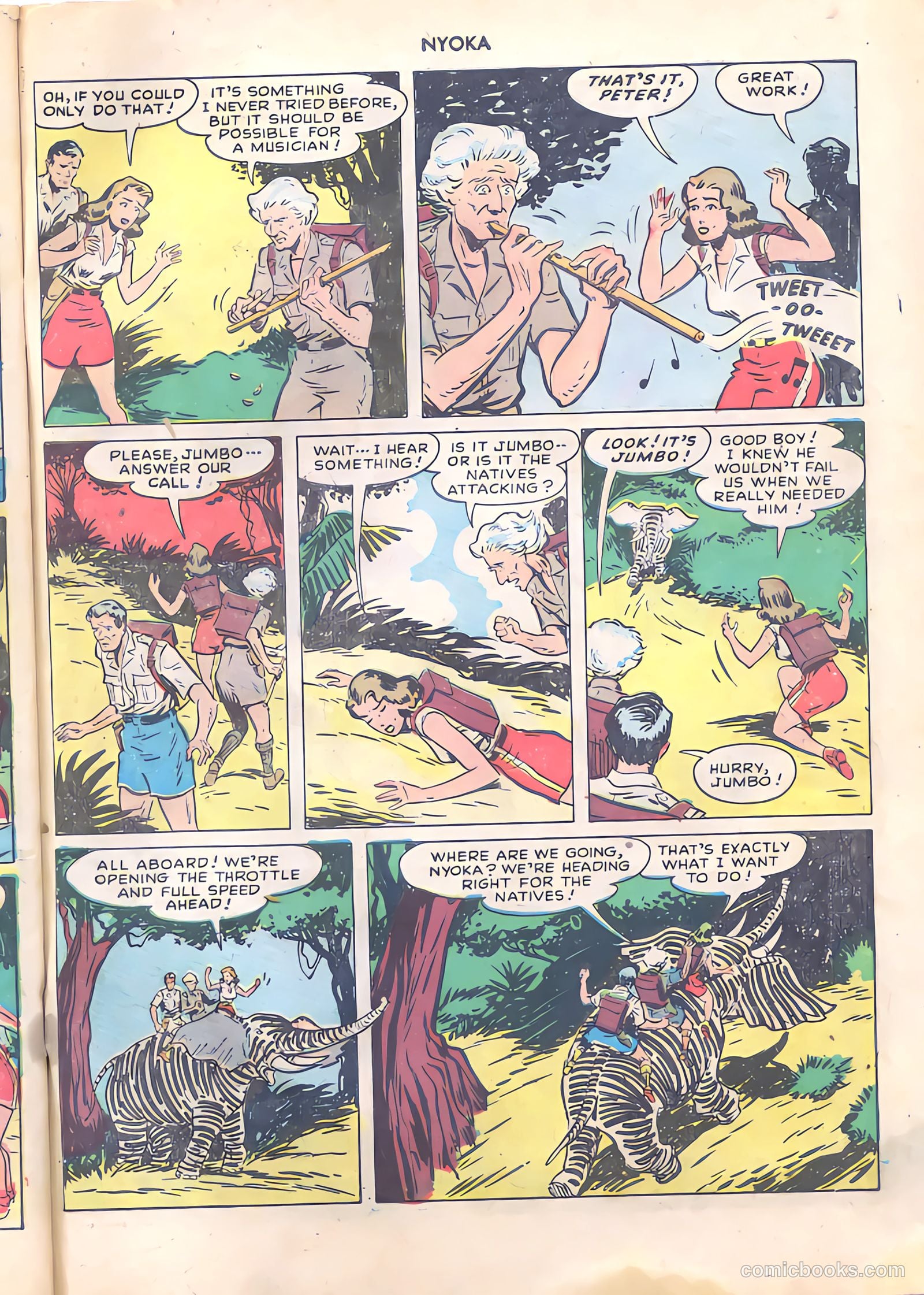 Nyoka the Jungle Girl #29 (1949) — page 47 of 52