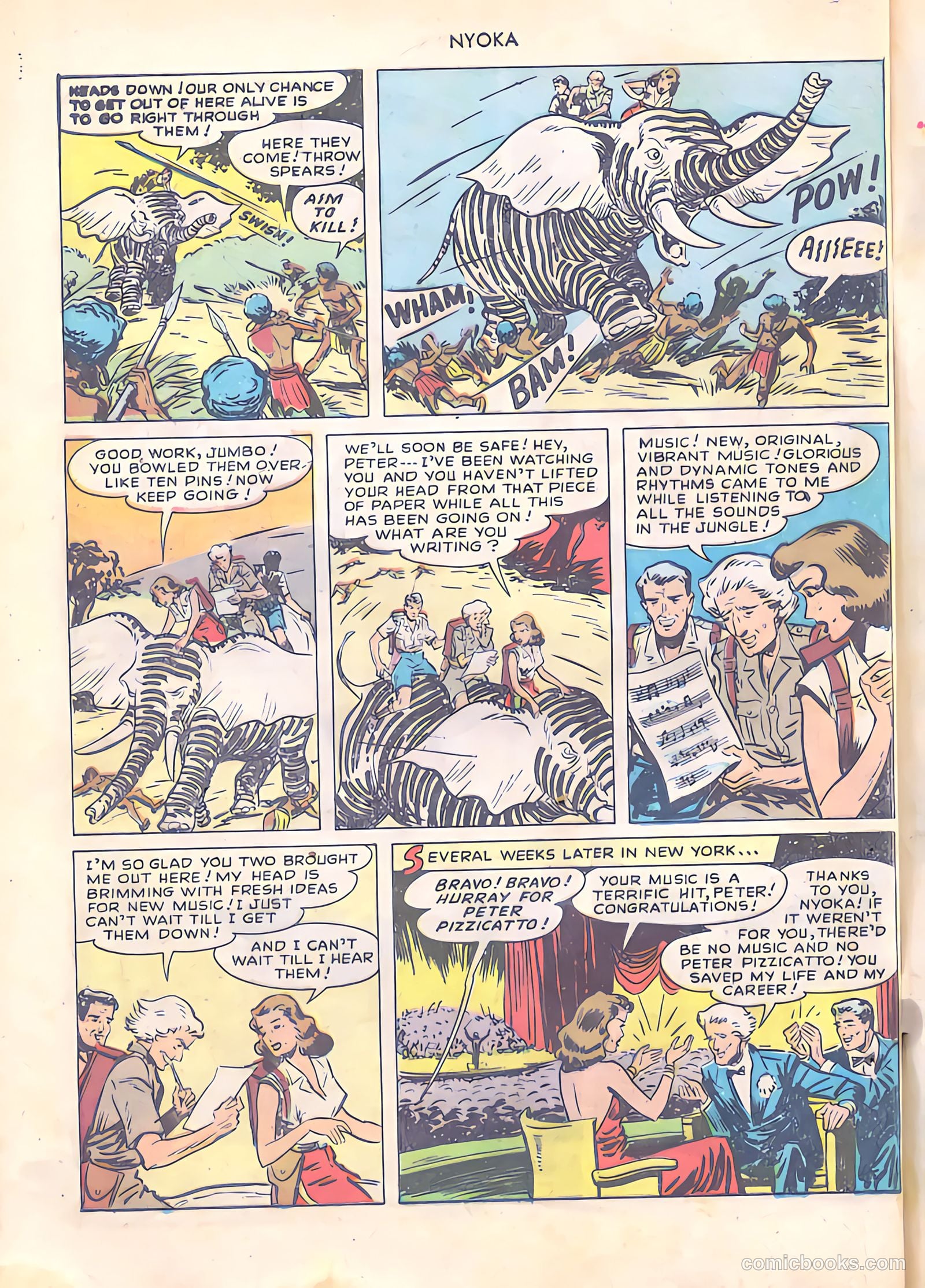 Nyoka the Jungle Girl #29 (1949) — page 48 of 52