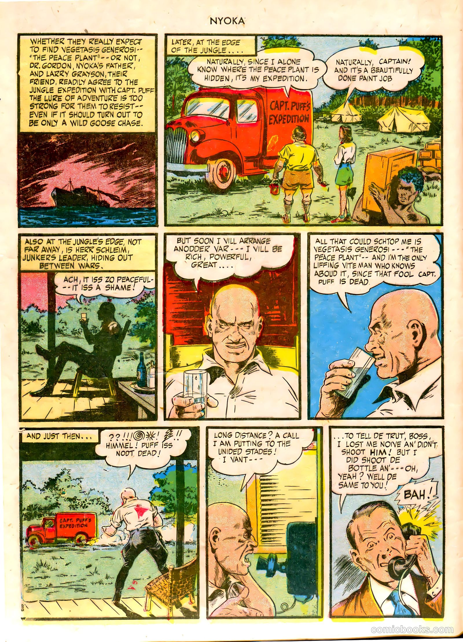Nyoka the Jungle Girl #3 (1946) — page 8 of 36