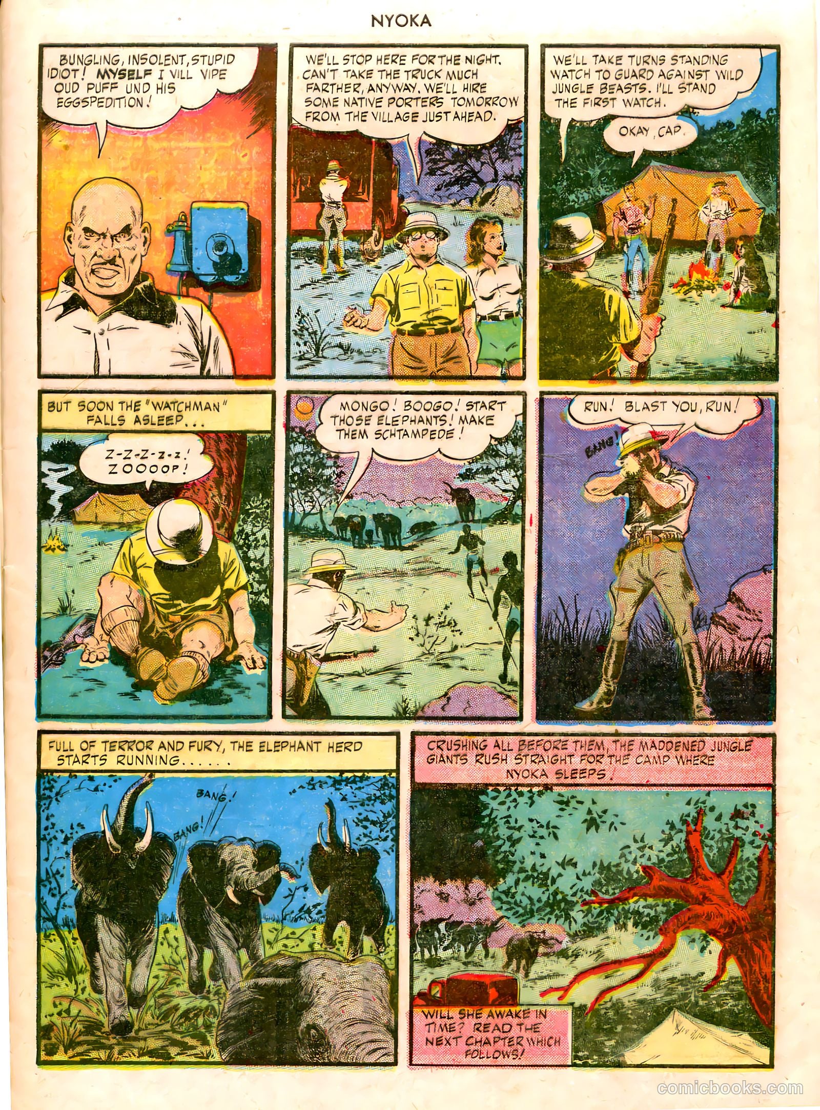Nyoka the Jungle Girl #3 (1946) — page 9 of 36