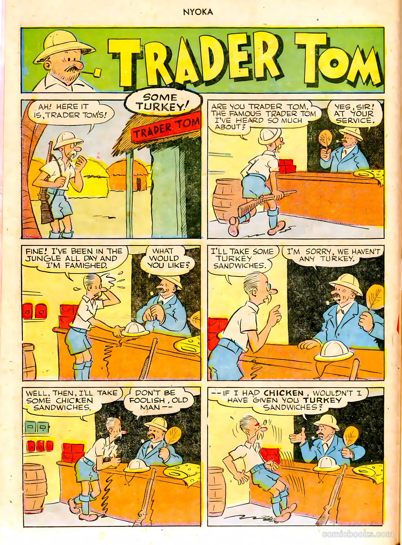 Nyoka the Jungle Girl #3 (1946) — page 10 of 36
