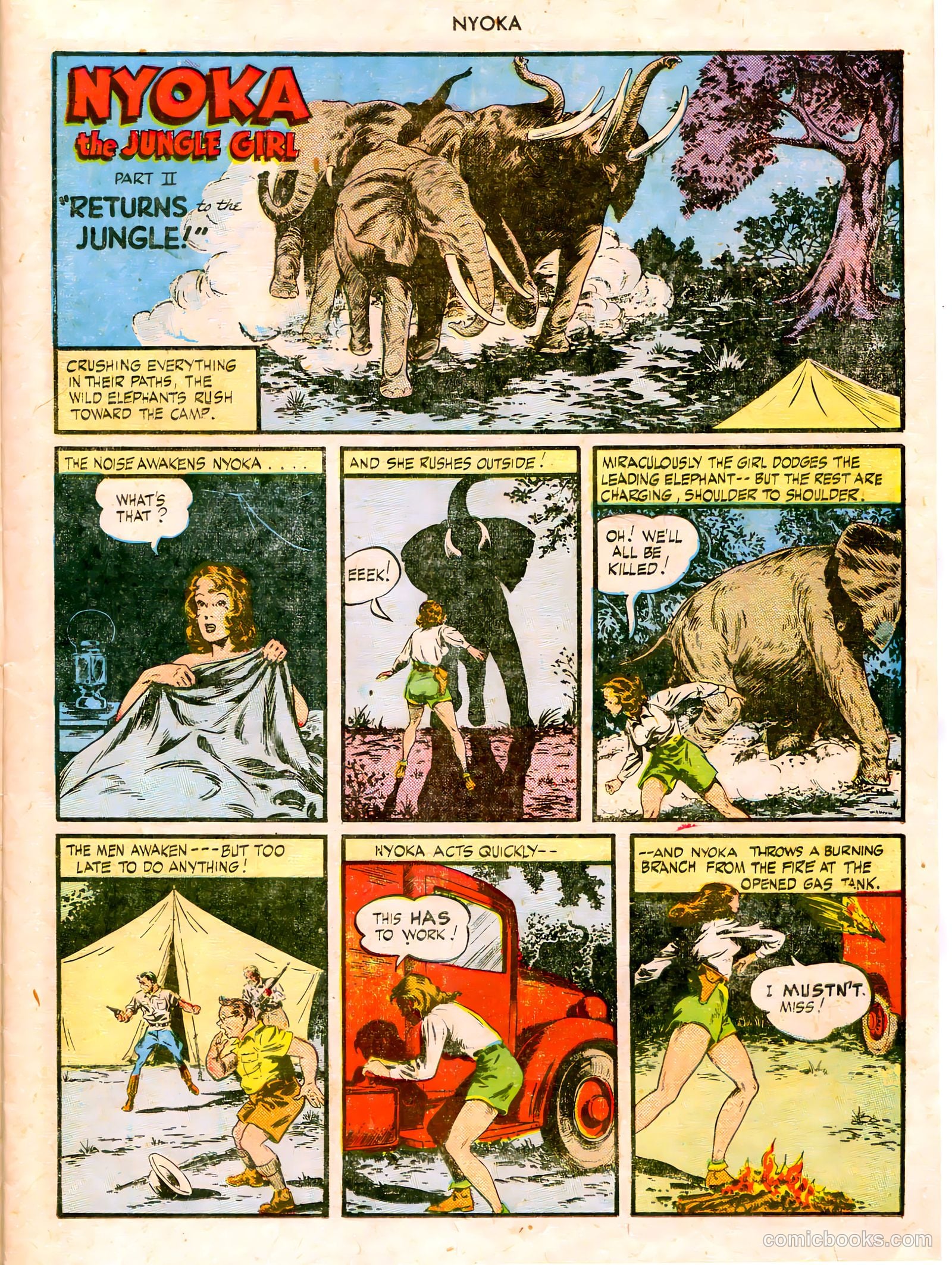 Nyoka the Jungle Girl #3 (1946) — page 11 of 36