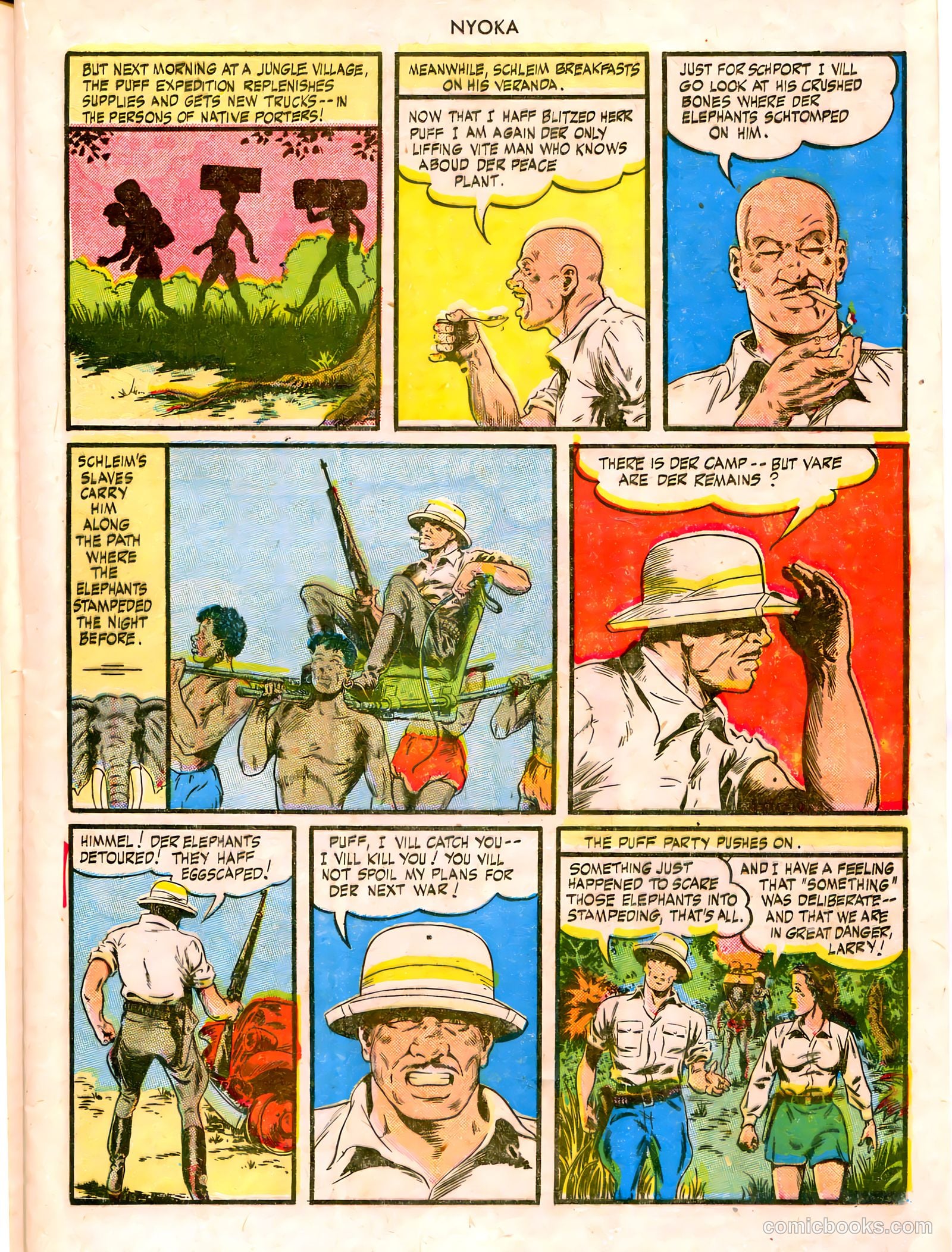 Nyoka the Jungle Girl #3 (1946) — page 13 of 36