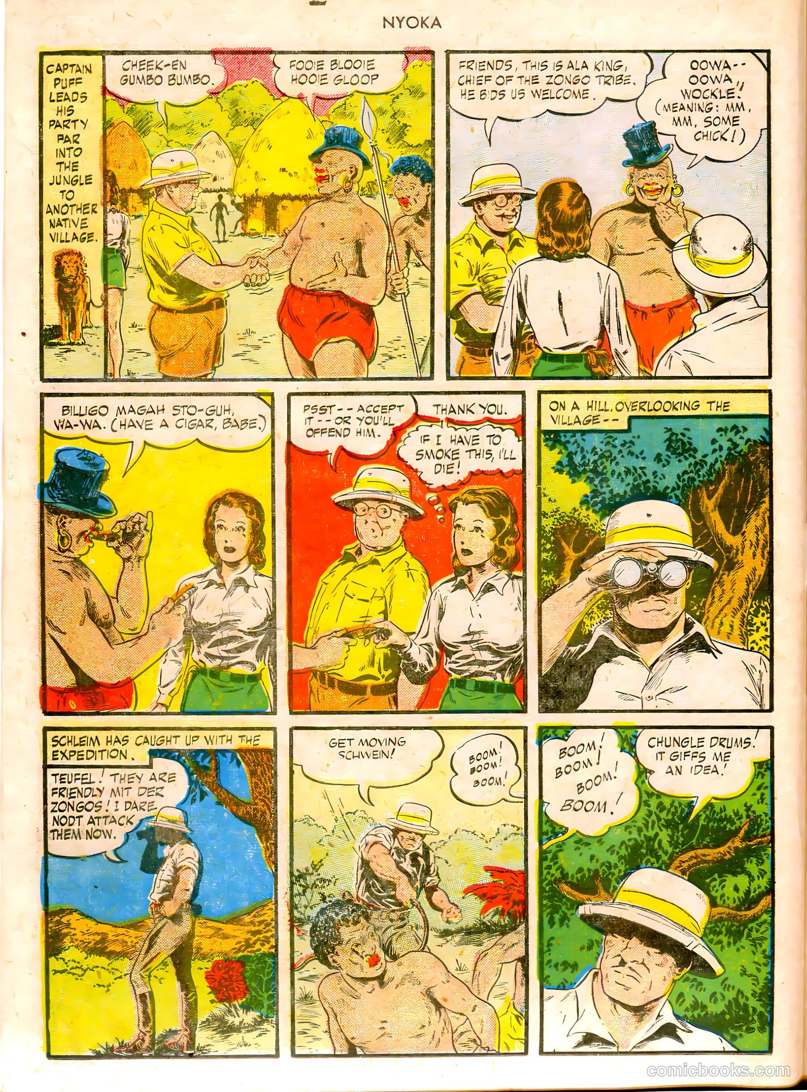 Nyoka the Jungle Girl #3 (1946) — page 14 of 36