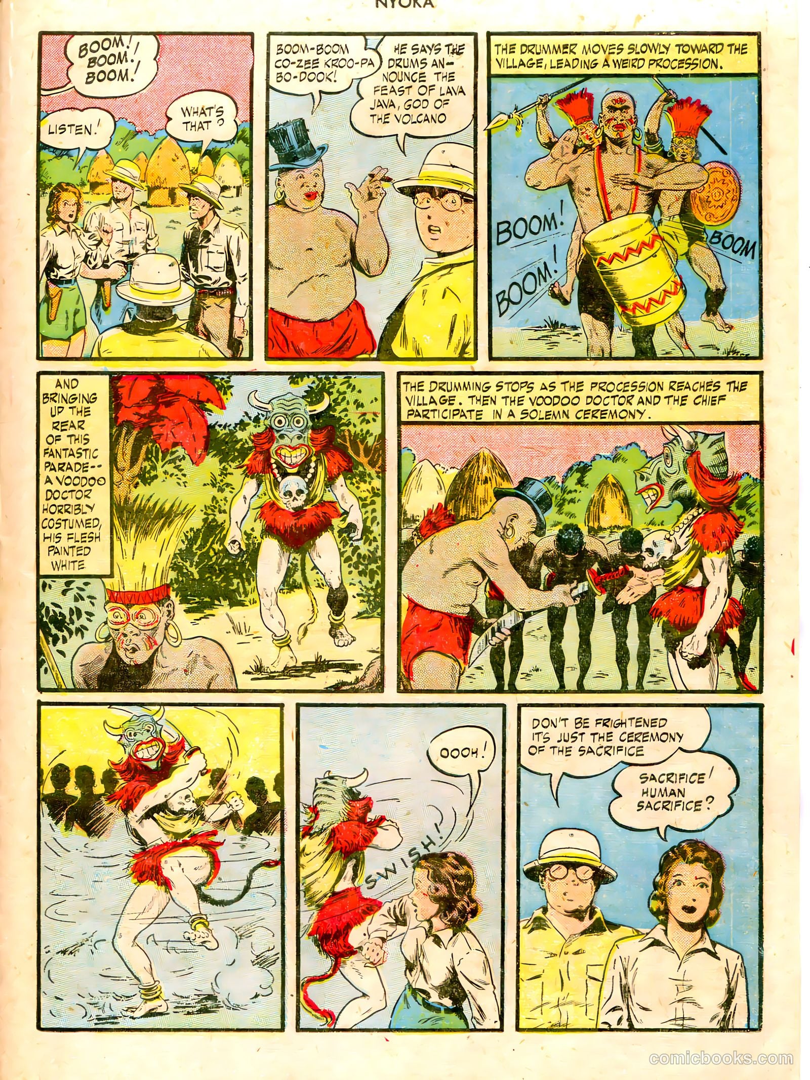 Nyoka the Jungle Girl #3 (1946) — page 15 of 36