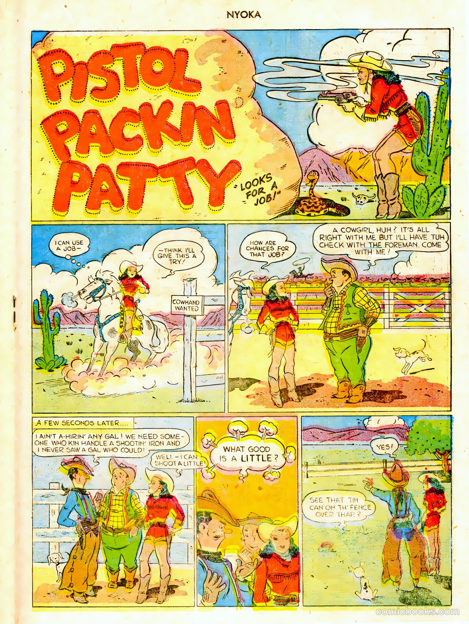 Nyoka the Jungle Girl #3 (1946) — page 19 of 36