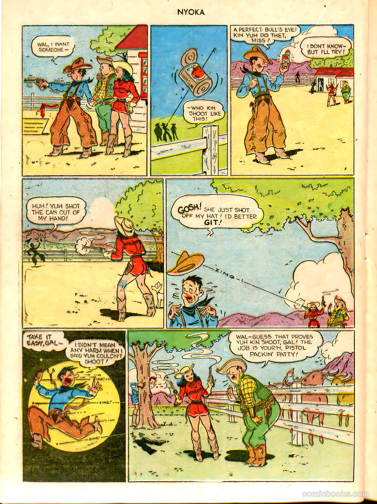 Nyoka the Jungle Girl #3 (1946) — page 20 of 36
