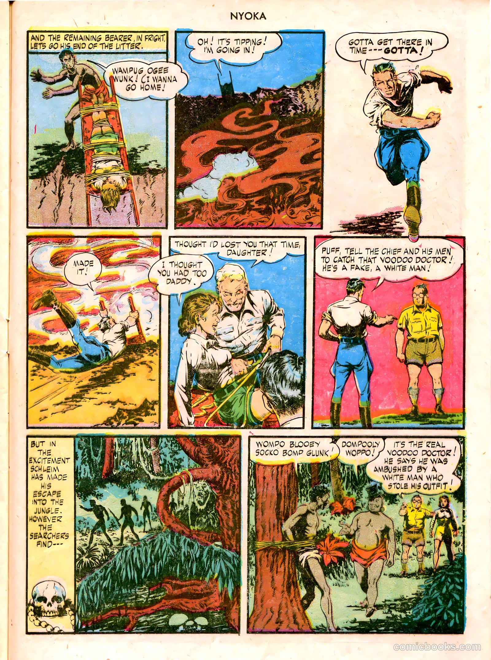 Nyoka the Jungle Girl #3 (1946) — page 25 of 36