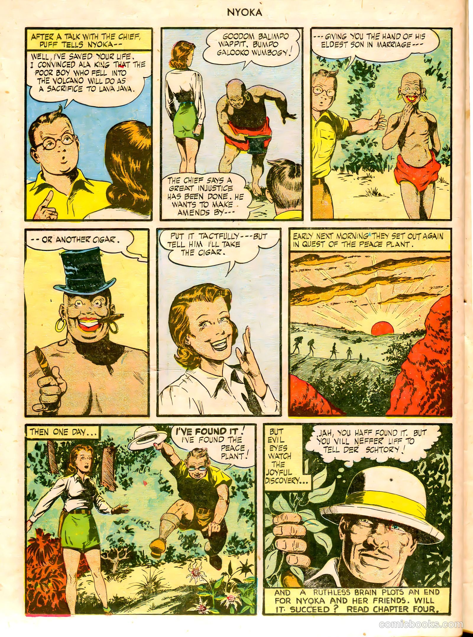 Nyoka the Jungle Girl #3 (1946) — page 26 of 36