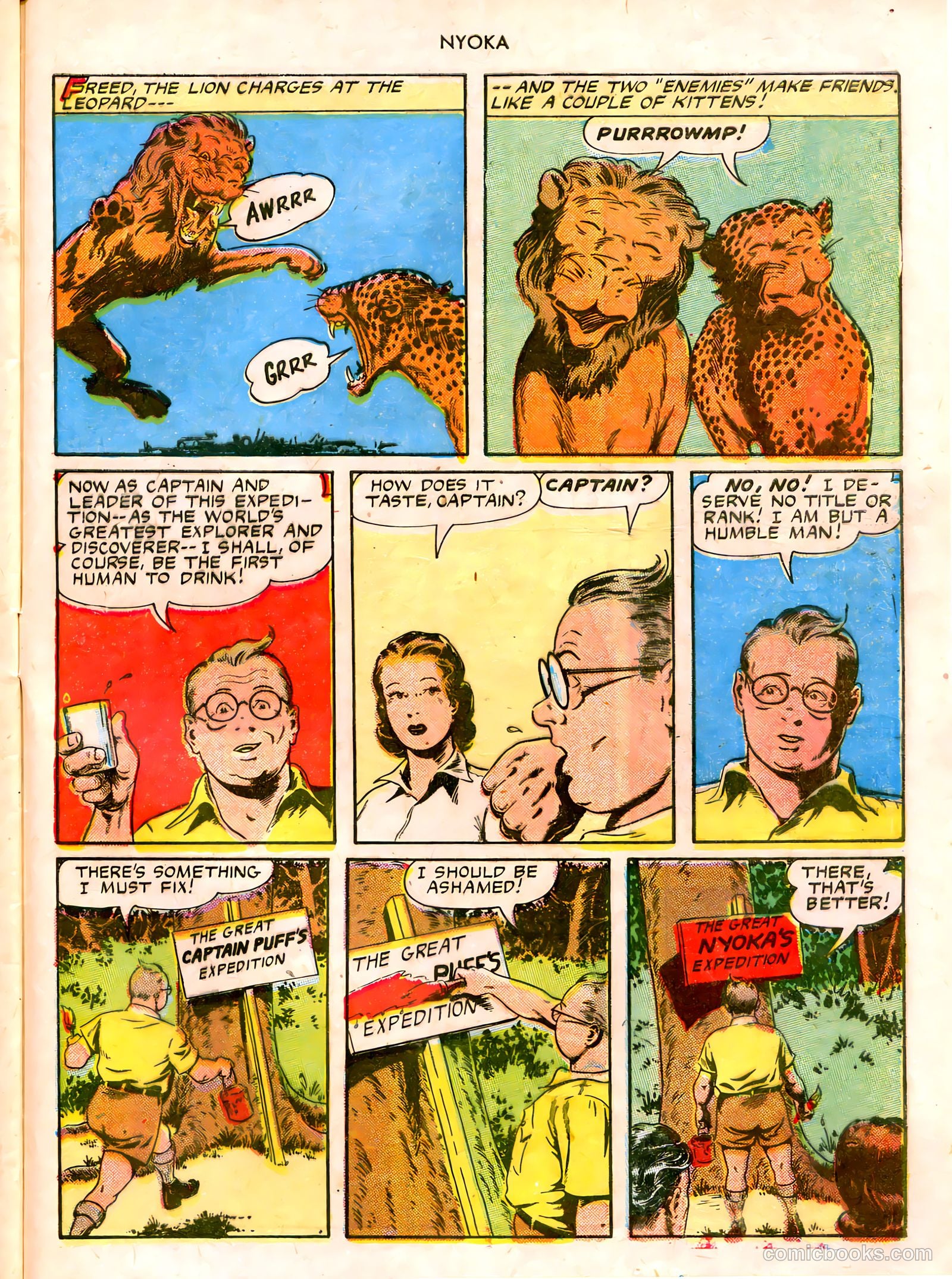 Nyoka the Jungle Girl #3 (1946) — page 29 of 36
