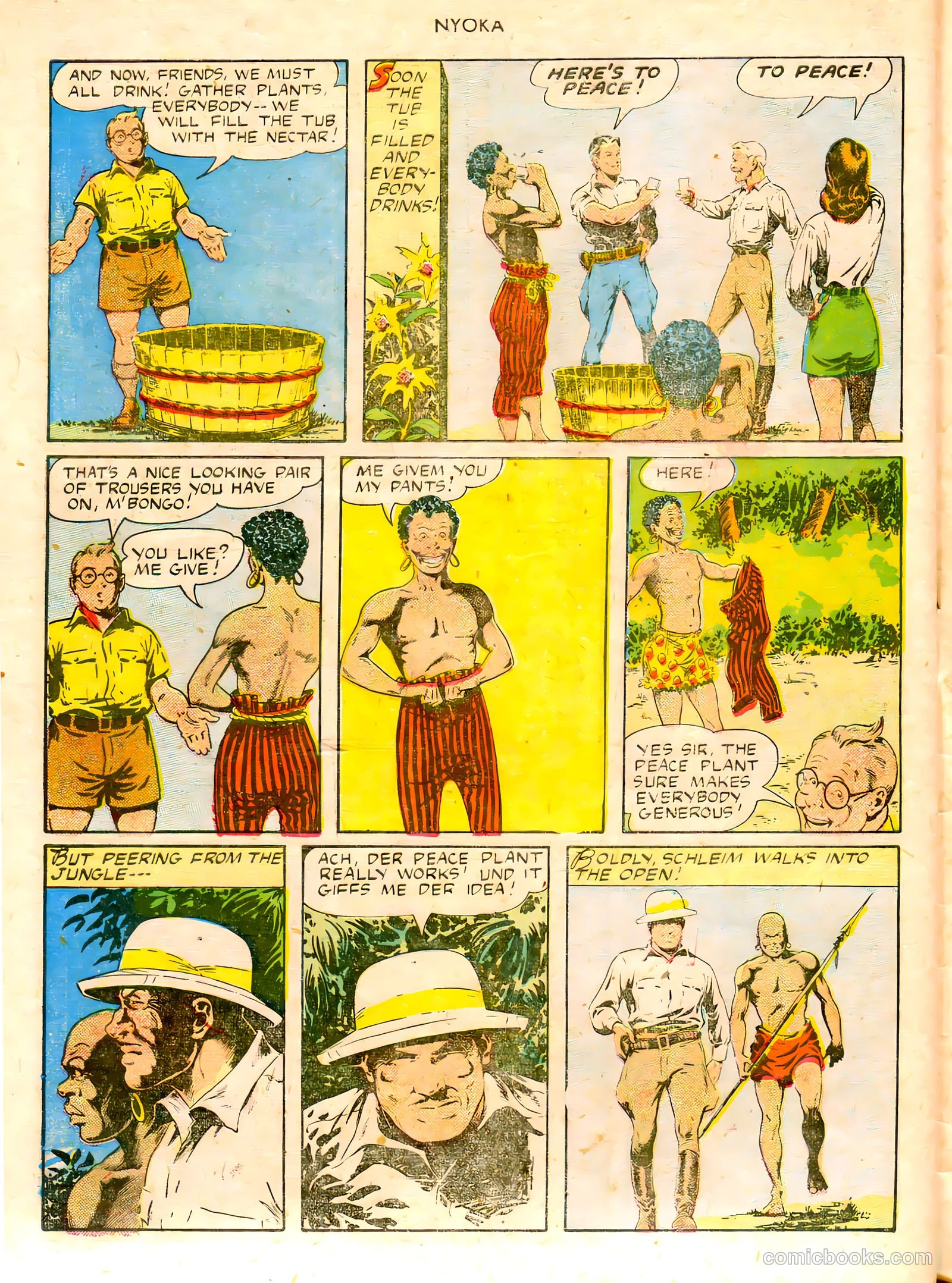 Nyoka the Jungle Girl #3 (1946) — page 30 of 36