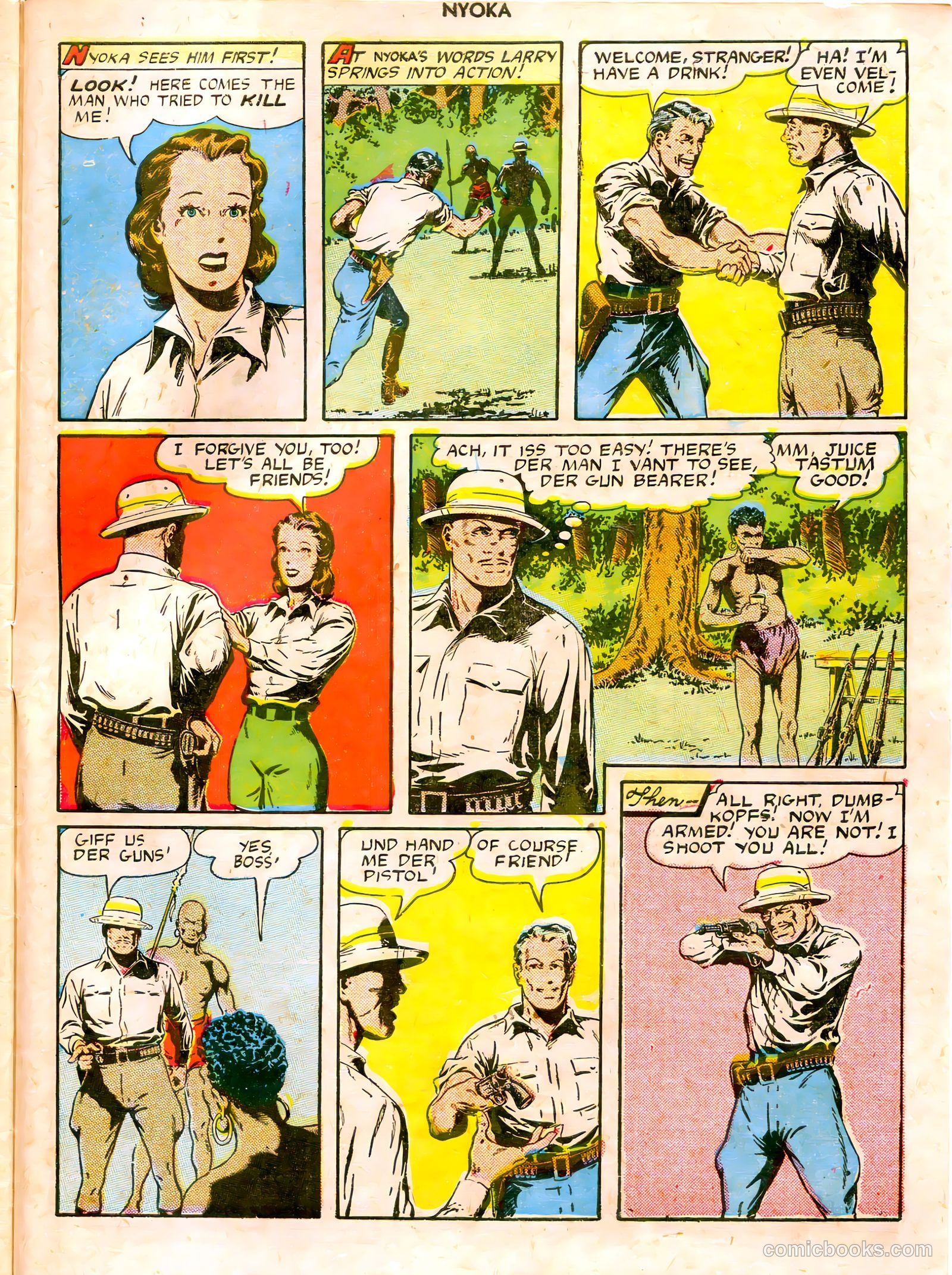 Nyoka the Jungle Girl #3 (1946) — page 31 of 36