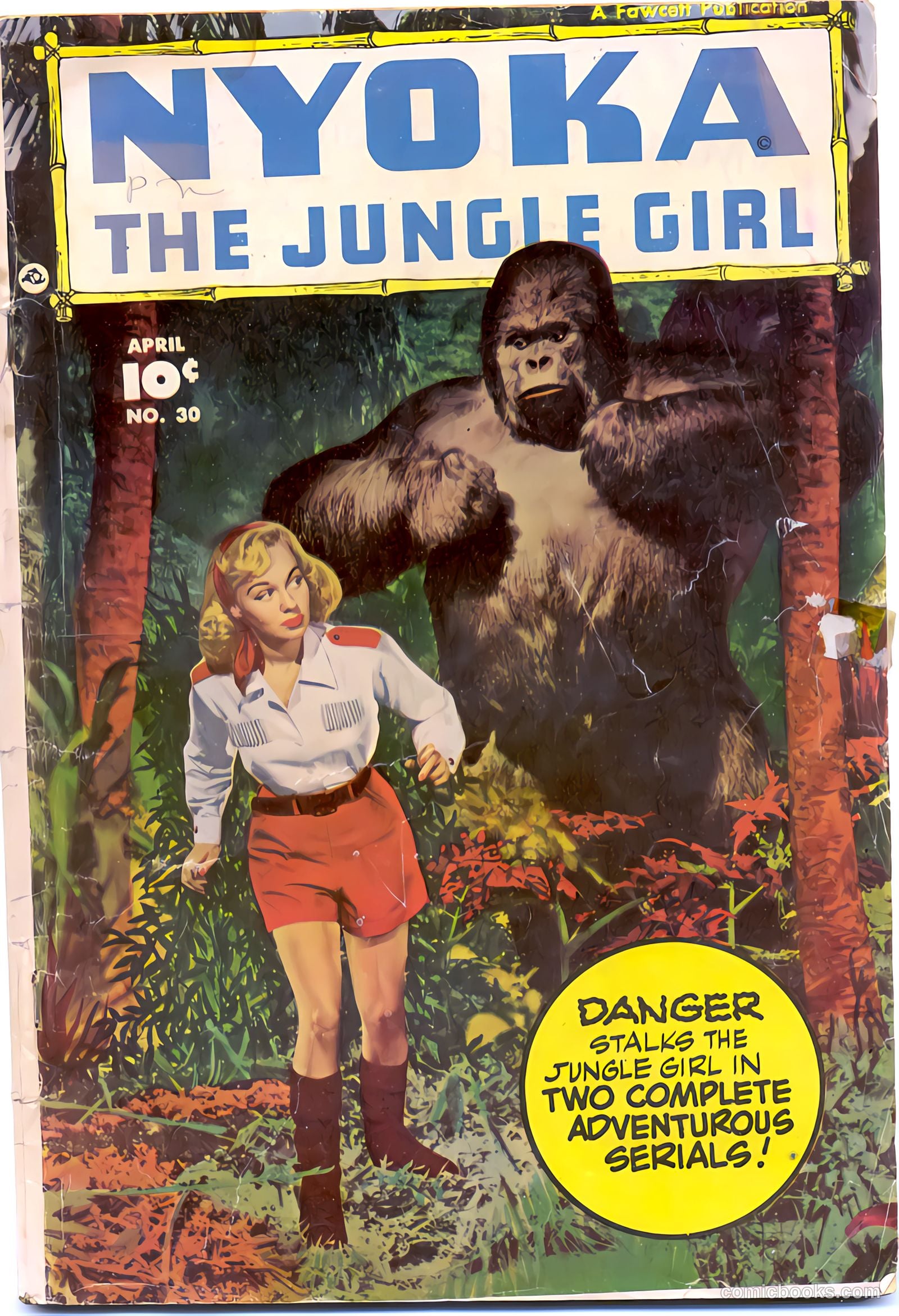 Nyoka the Jungle Girl #30