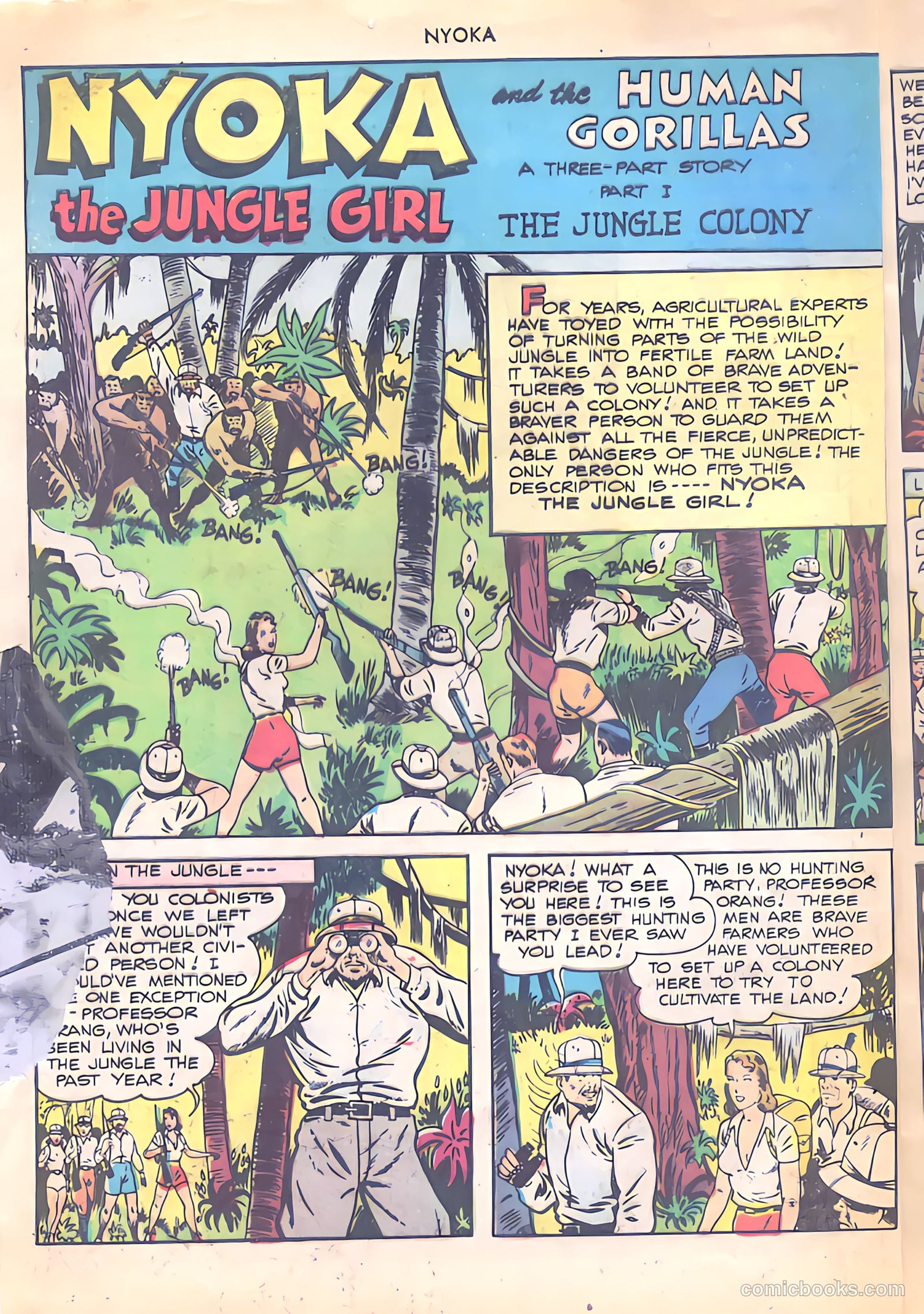 Nyoka the Jungle Girl #30 (1949) — page 4 of 52