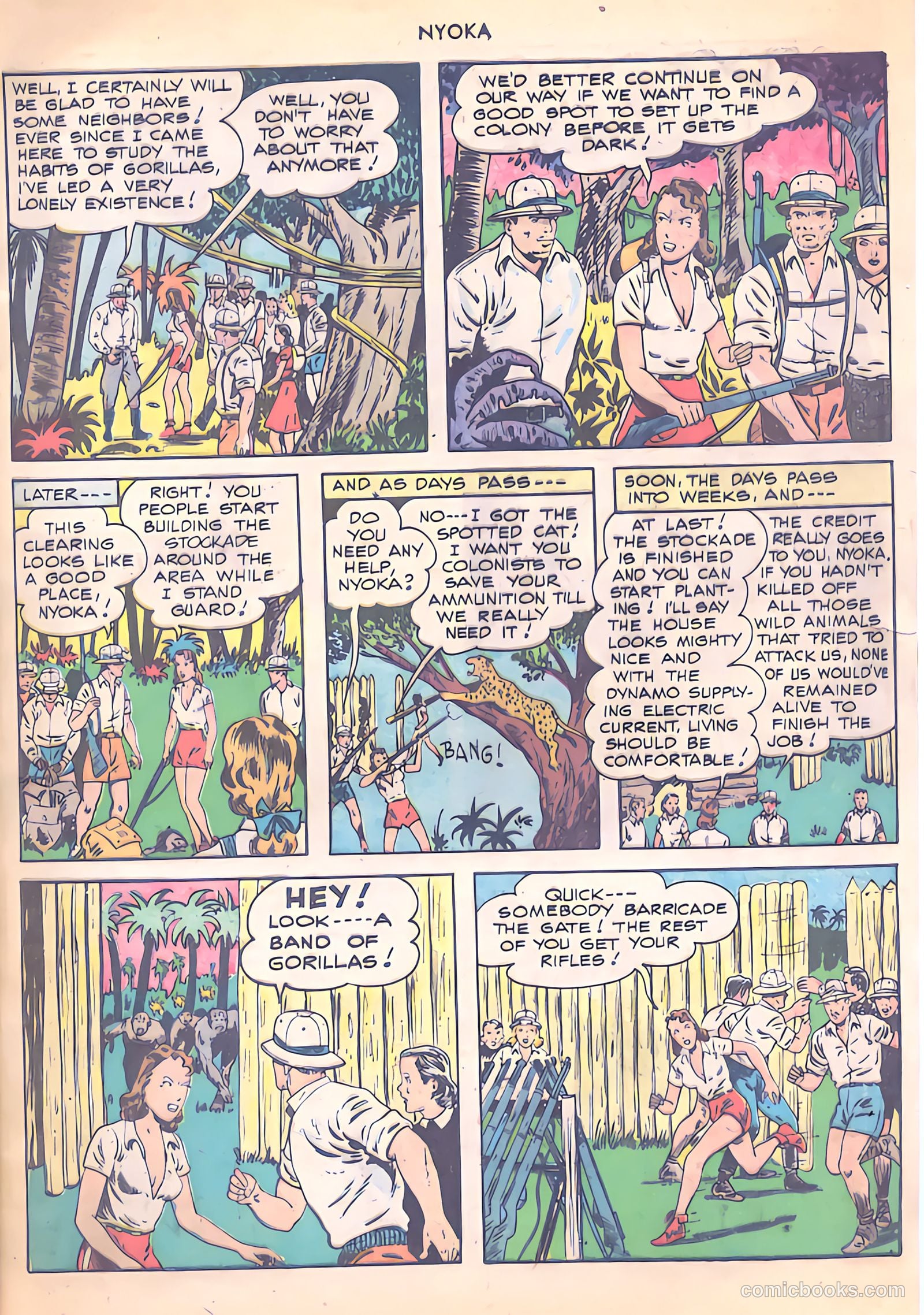 Nyoka the Jungle Girl #30 (1949) — page 5 of 52