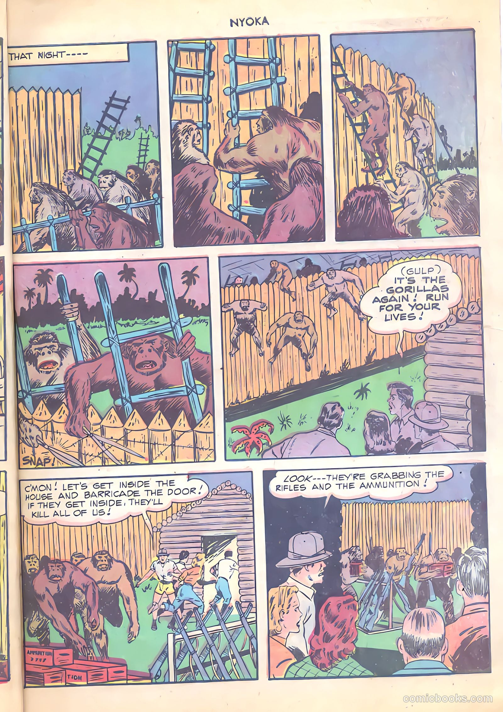 Nyoka the Jungle Girl #30 (1949) — page 7 of 52