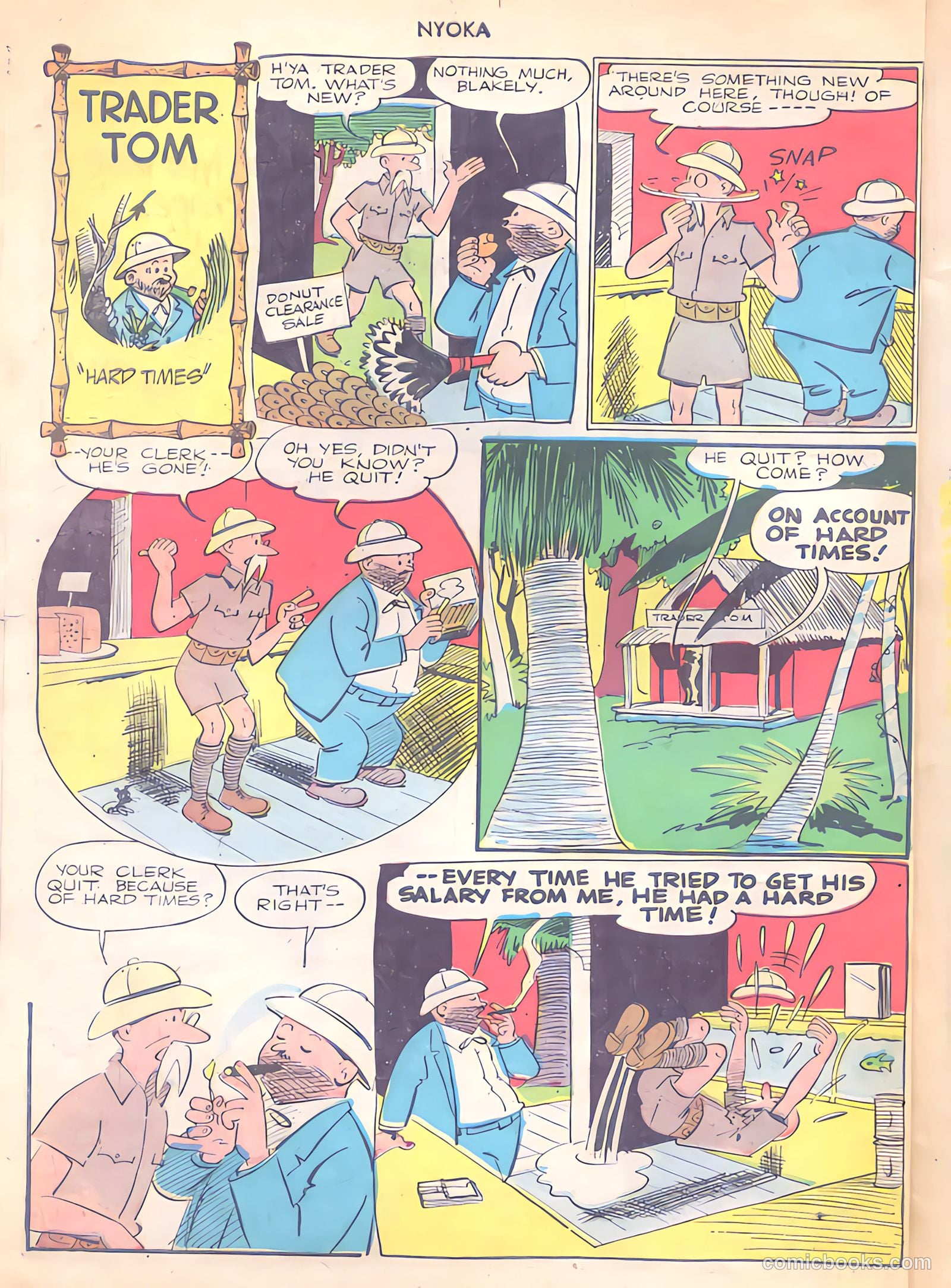 Nyoka the Jungle Girl #30 (1949) — page 10 of 52