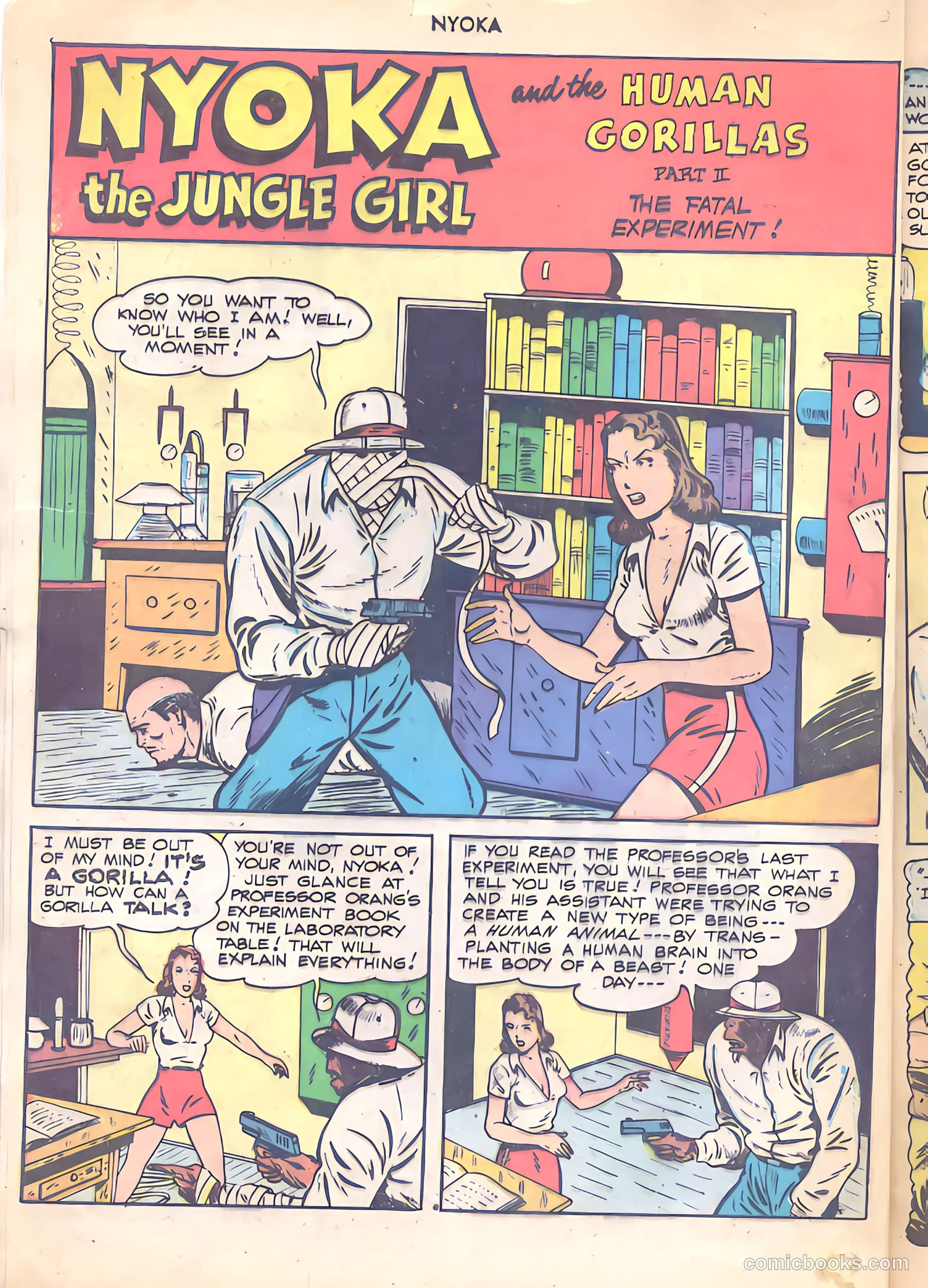 Nyoka the Jungle Girl #30 (1949) — page 12 of 52