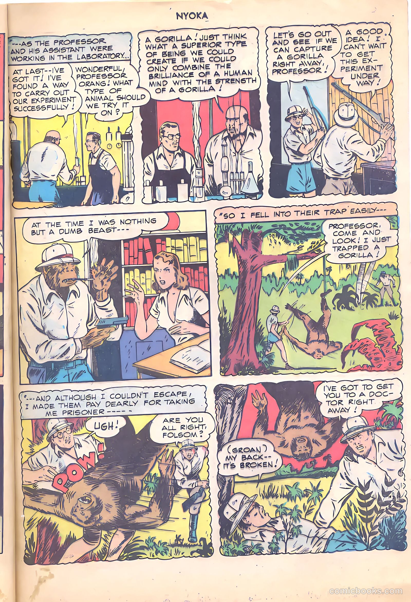 Nyoka the Jungle Girl #30 (1949) — page 13 of 52