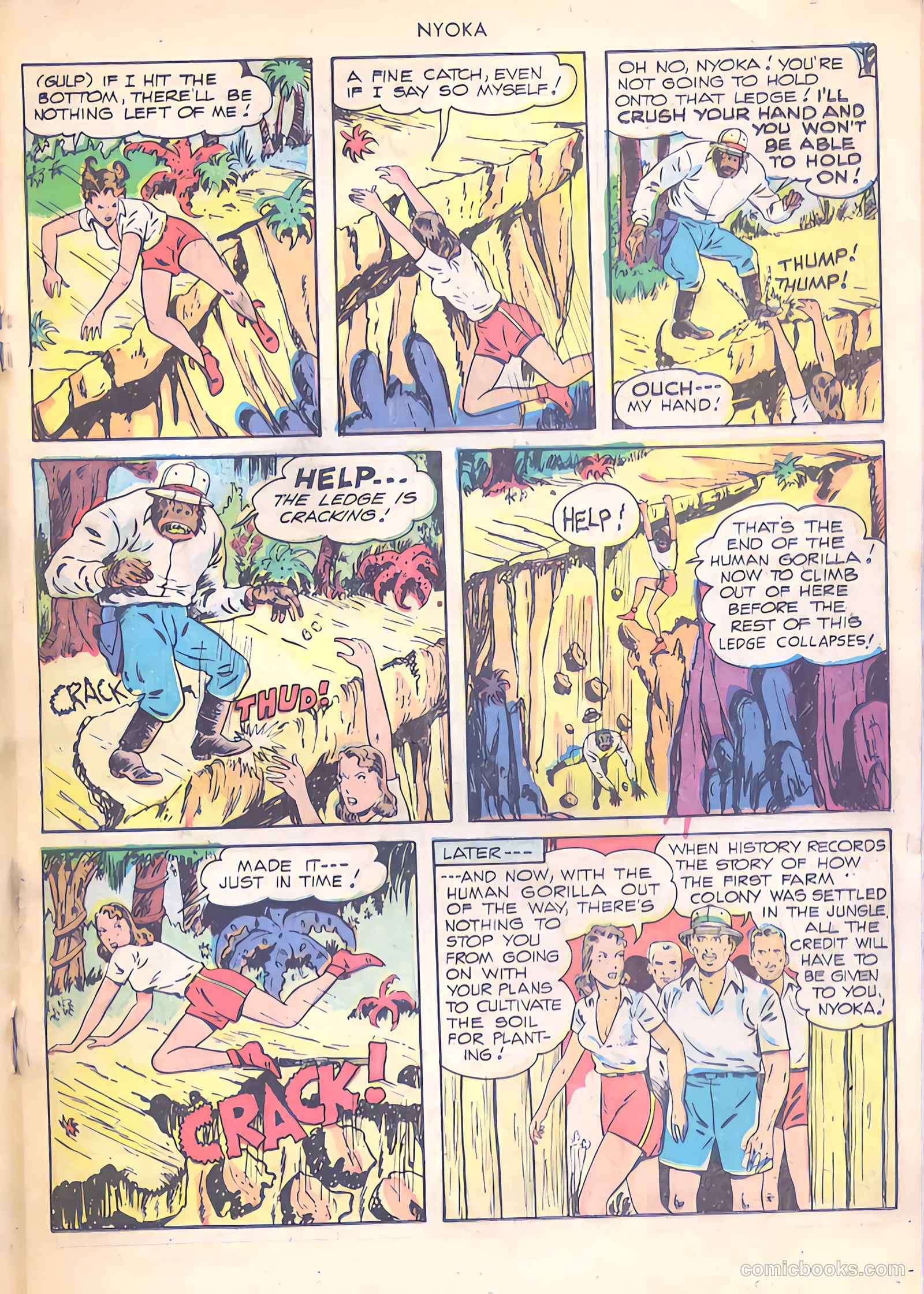 Nyoka the Jungle Girl #30 (1949) — page 27 of 52