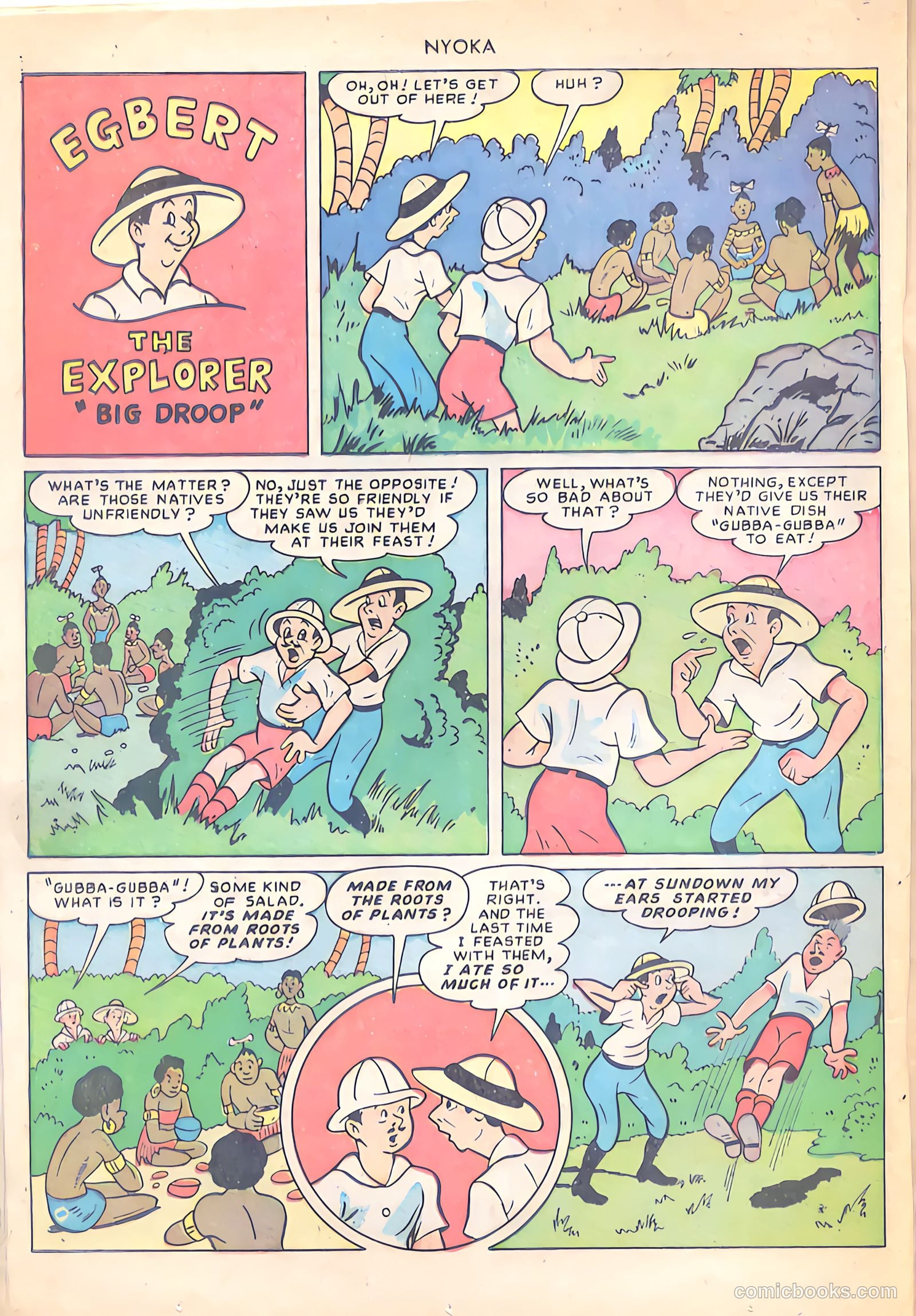 Nyoka the Jungle Girl #30 (1949) — page 28 of 52