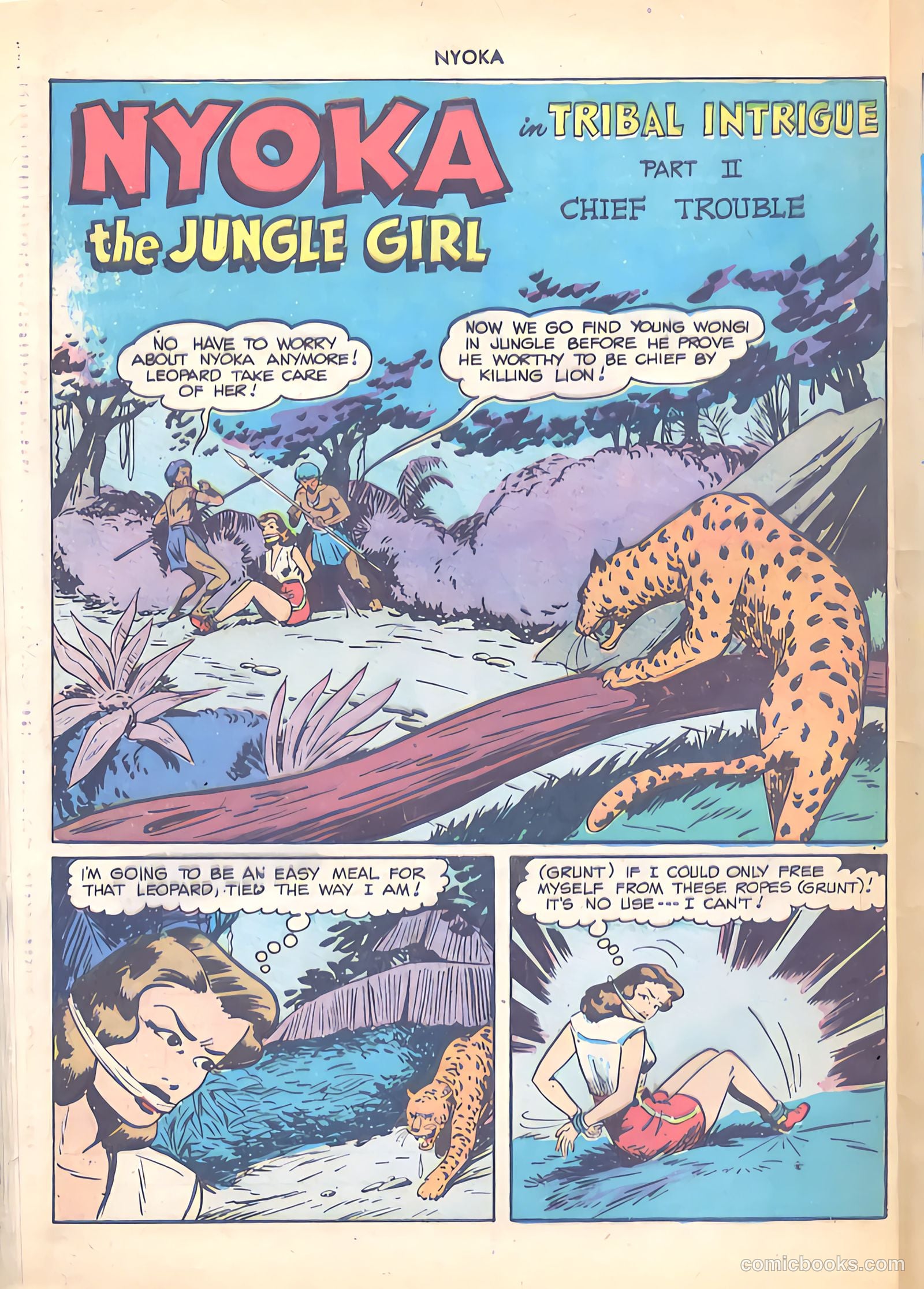 Nyoka the Jungle Girl #30 (1949) — page 44 of 52
