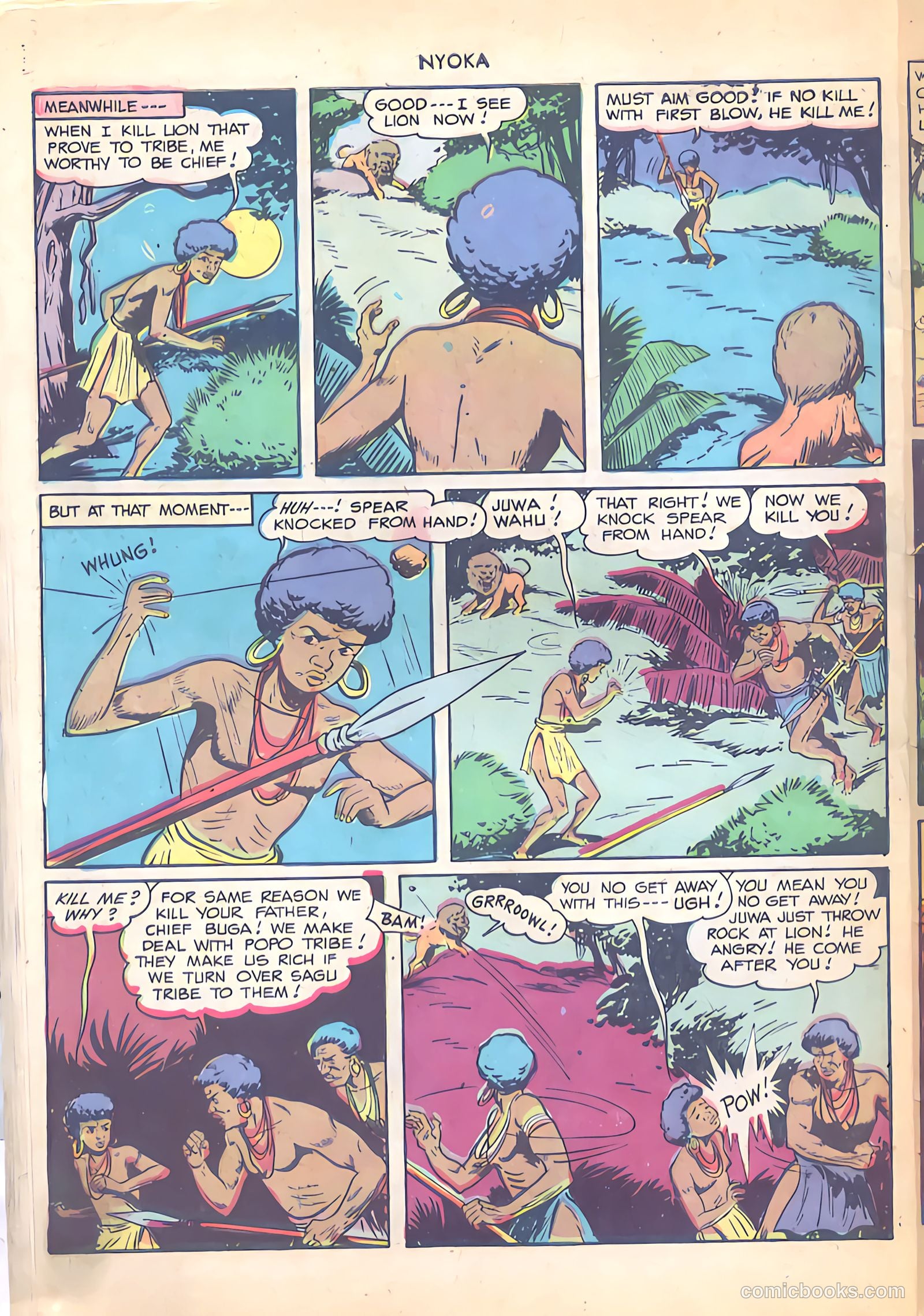 Nyoka the Jungle Girl #30 (1949) — page 46 of 52