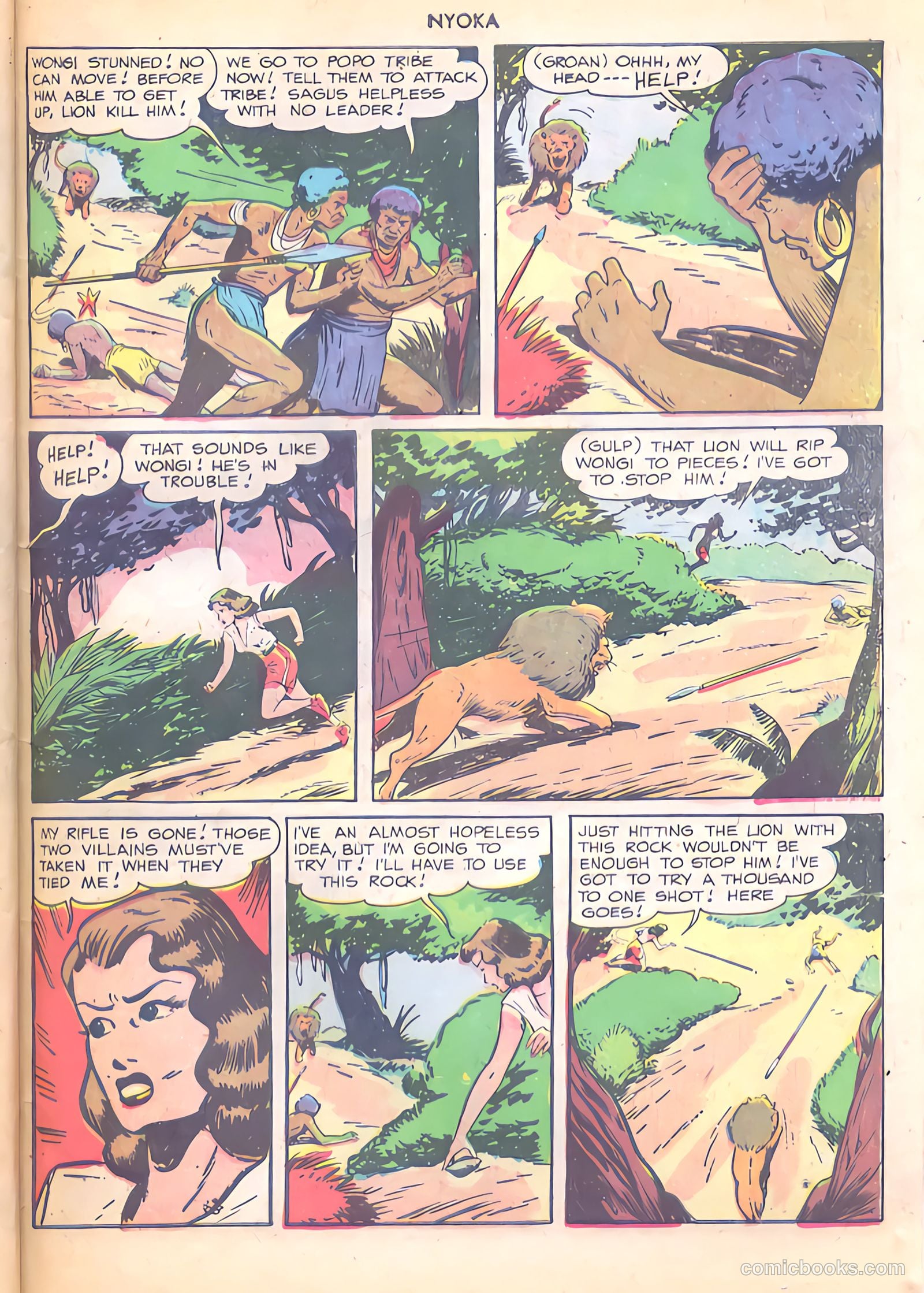 Nyoka the Jungle Girl #30 (1949) — page 47 of 52