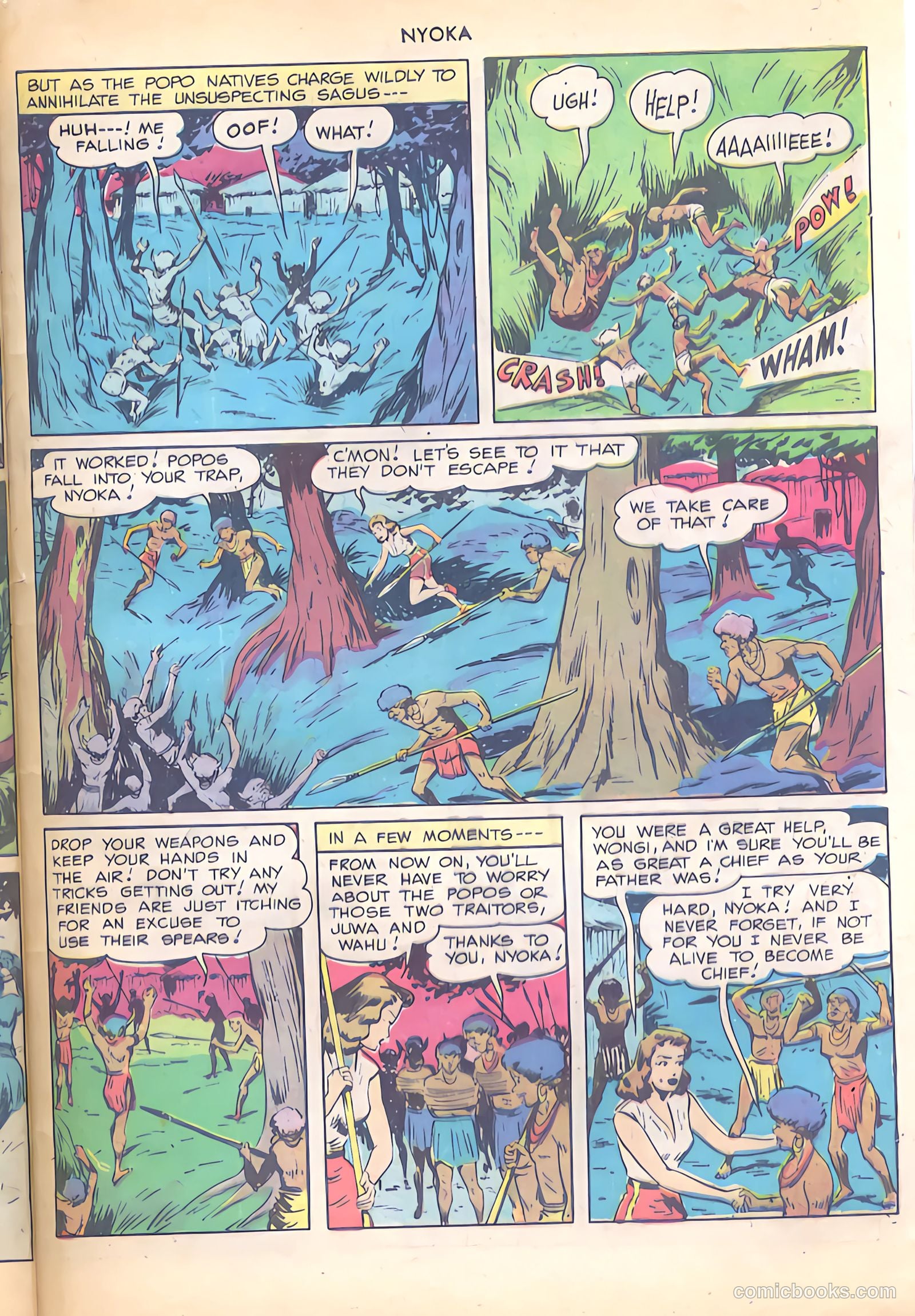 Nyoka the Jungle Girl #30 (1949) — page 49 of 52