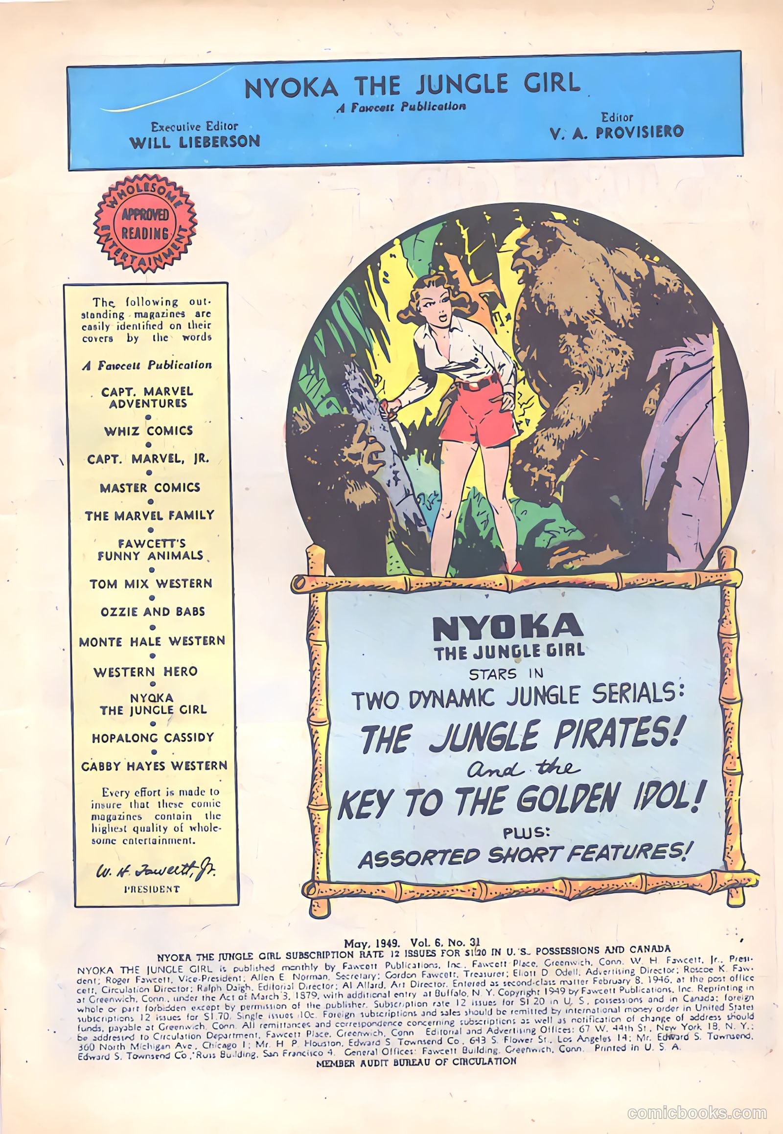Nyoka the Jungle Girl #31 (1949) — page 3 of 52