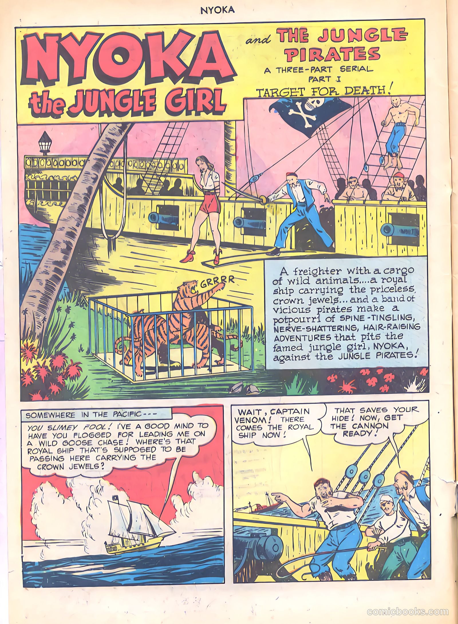 Nyoka the Jungle Girl #31 (1949) — page 4 of 52