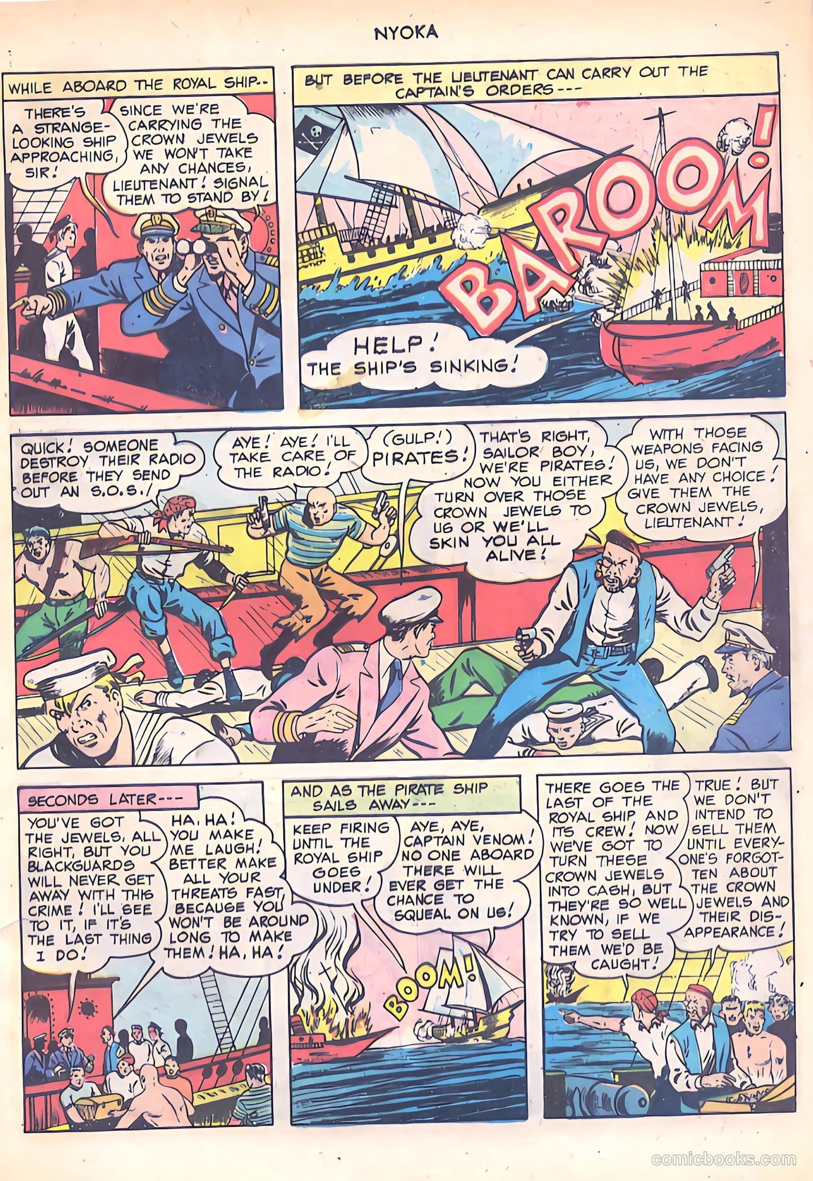 Nyoka the Jungle Girl #31 (1949) — page 5 of 52