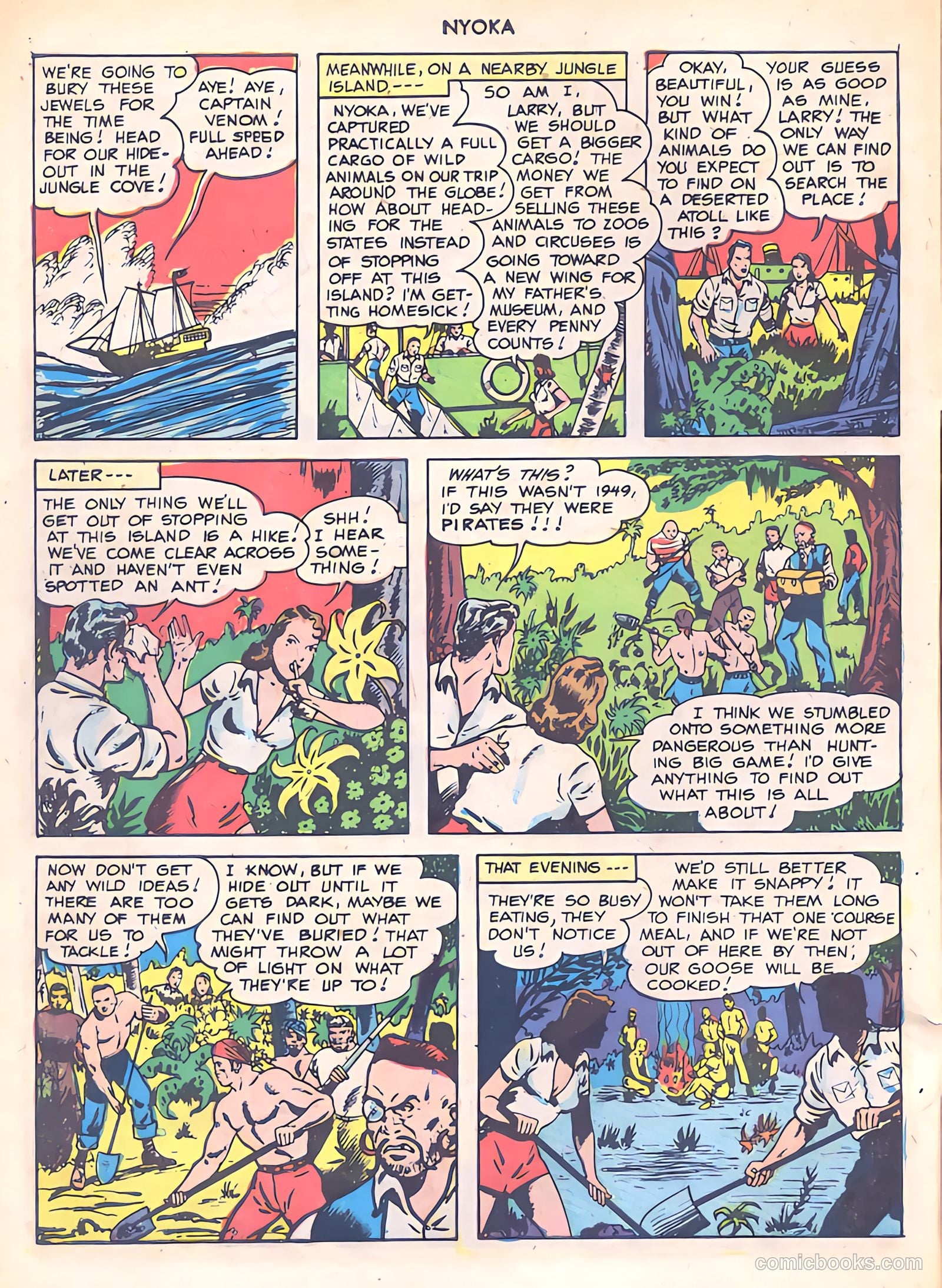 Nyoka the Jungle Girl #31 (1949) — page 6 of 52