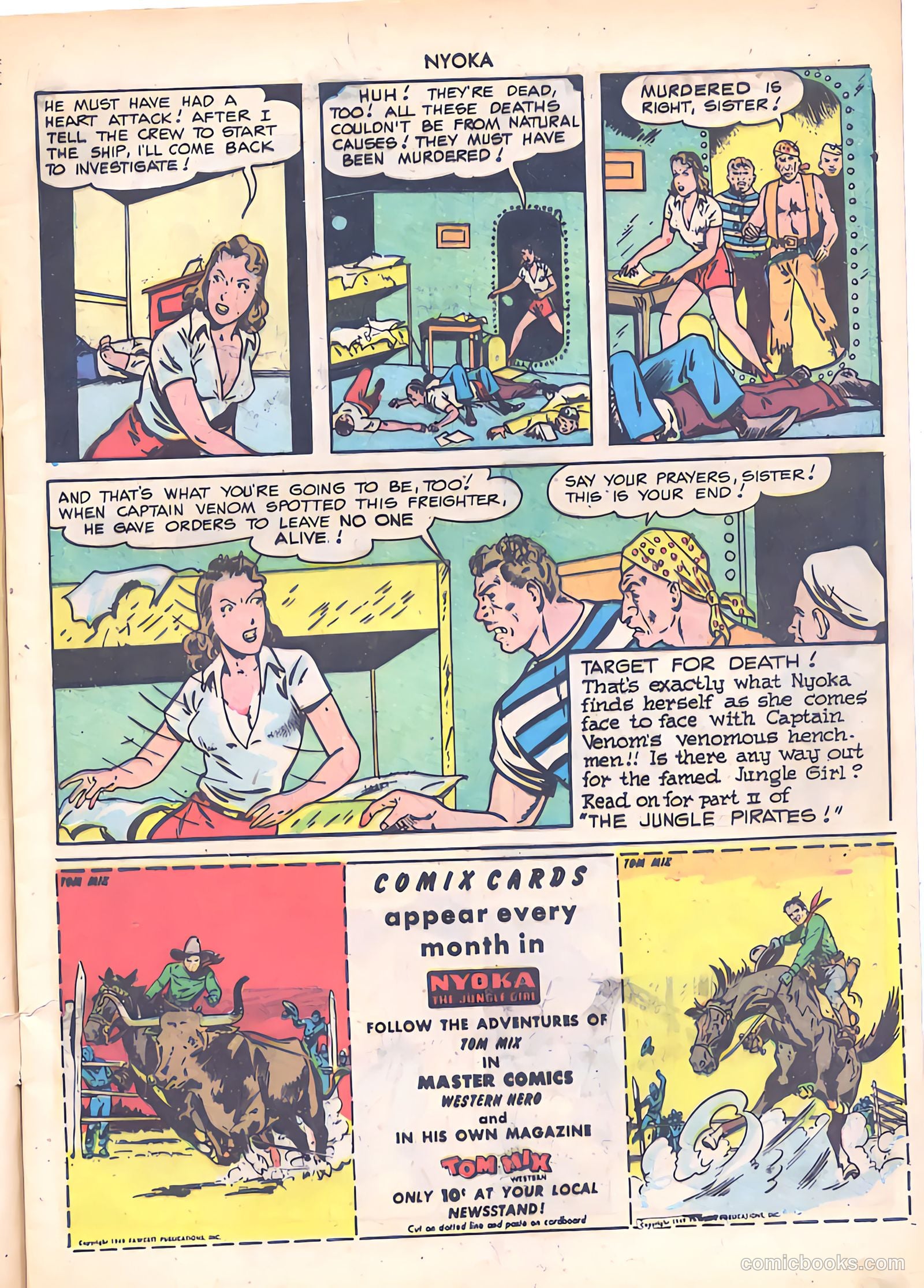 Nyoka the Jungle Girl #31 (1949) — page 9 of 52