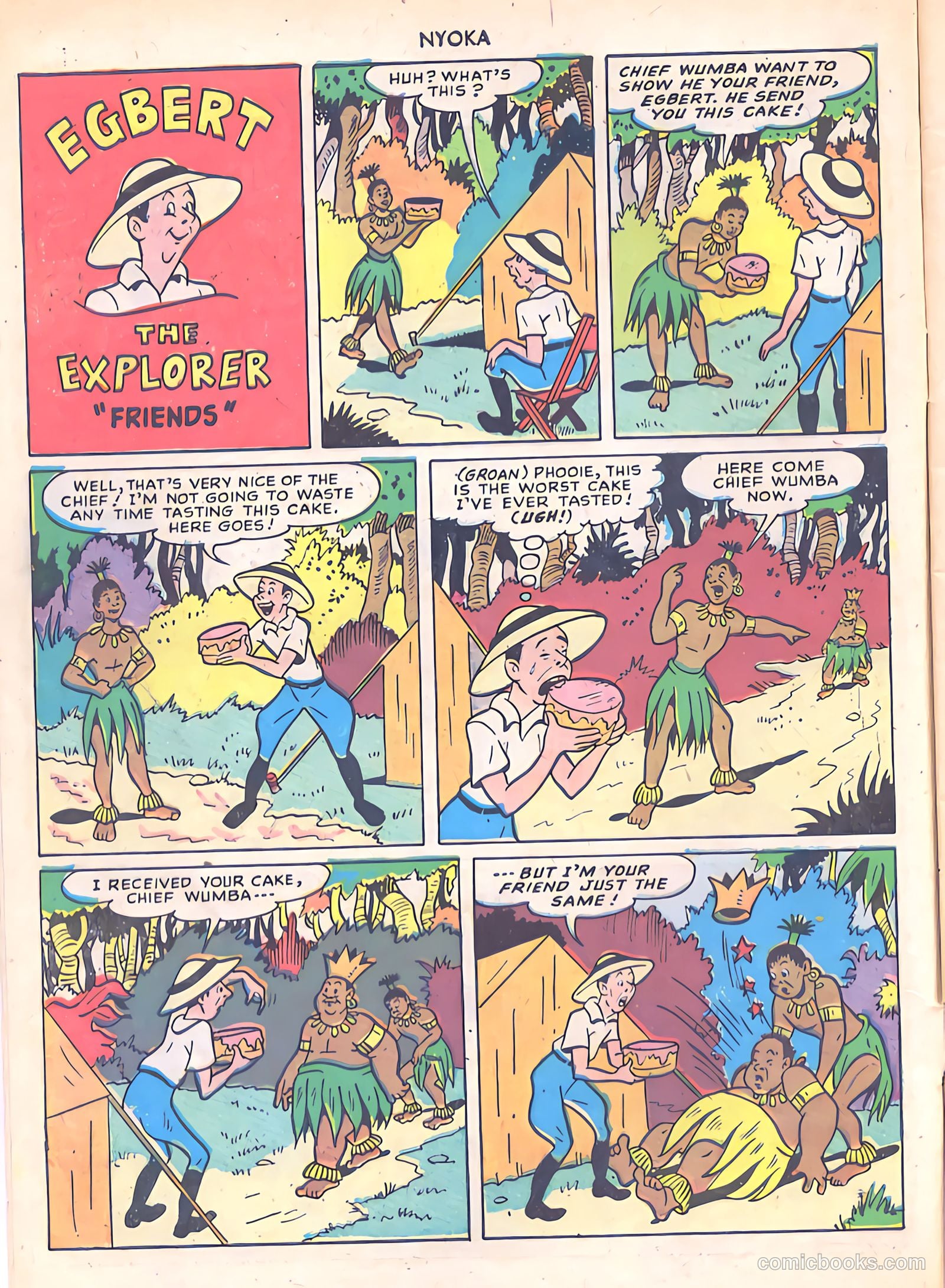 Nyoka the Jungle Girl #31 (1949) — page 10 of 52