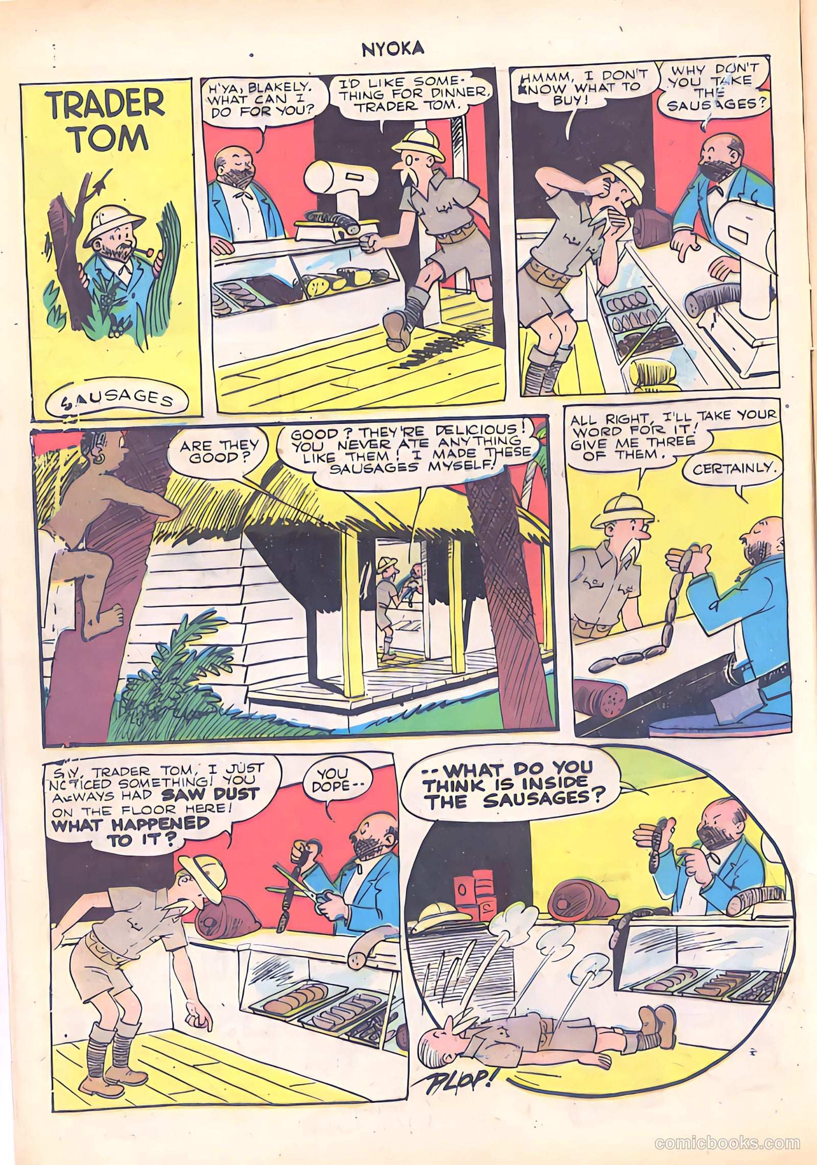 Nyoka the Jungle Girl #31 (1949) — page 12 of 52