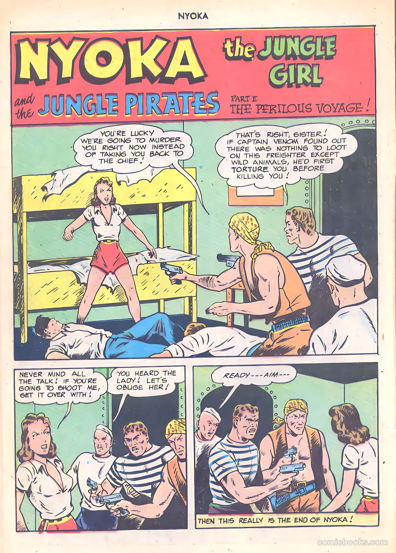 Nyoka the Jungle Girl #31 (1949) — page 14 of 52