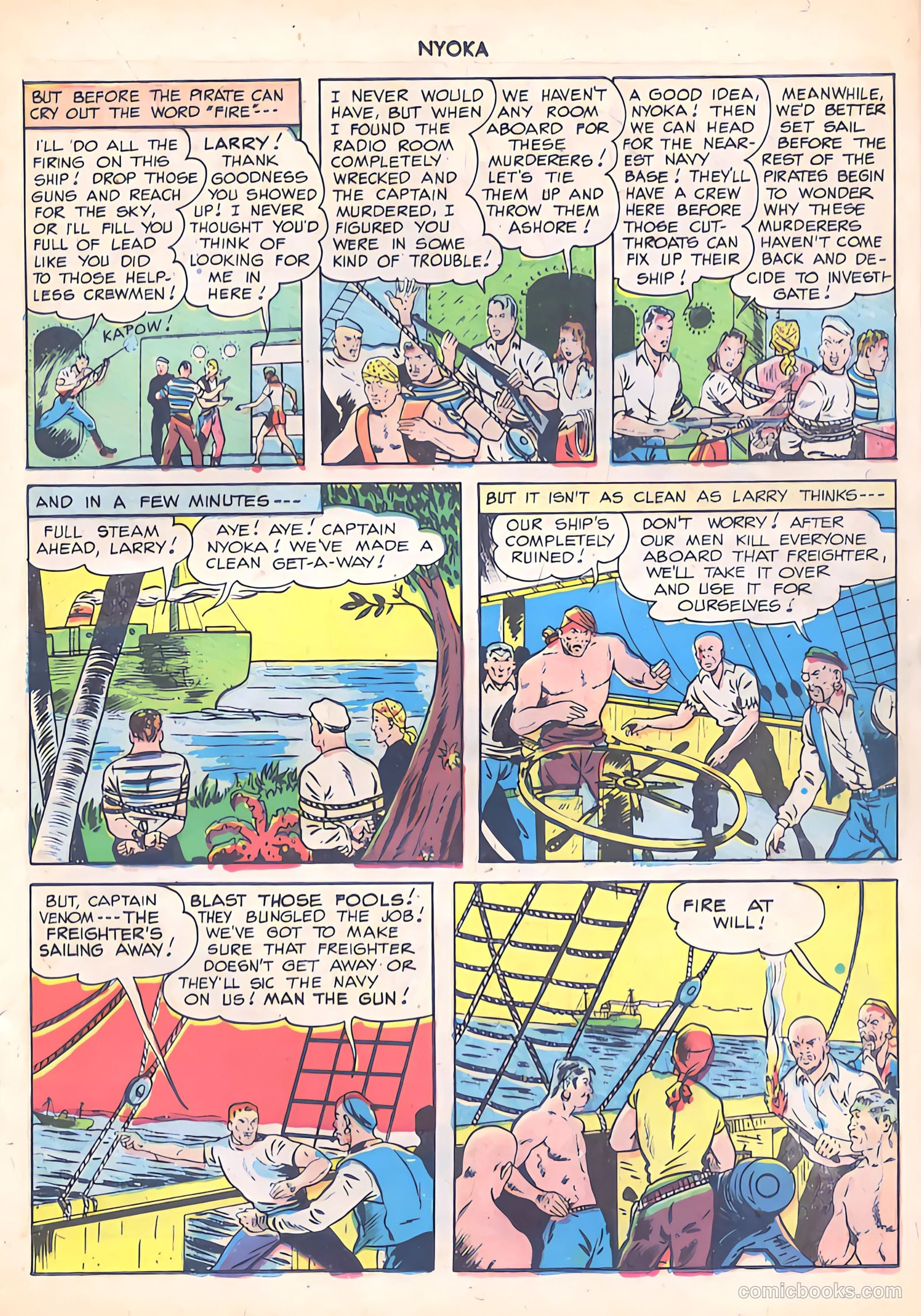 Nyoka the Jungle Girl #31 (1949) — page 15 of 52