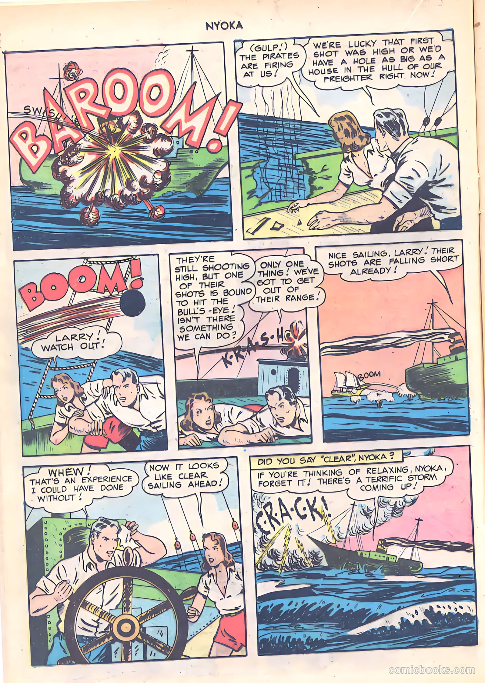 Nyoka the Jungle Girl #31 (1949) — page 16 of 52