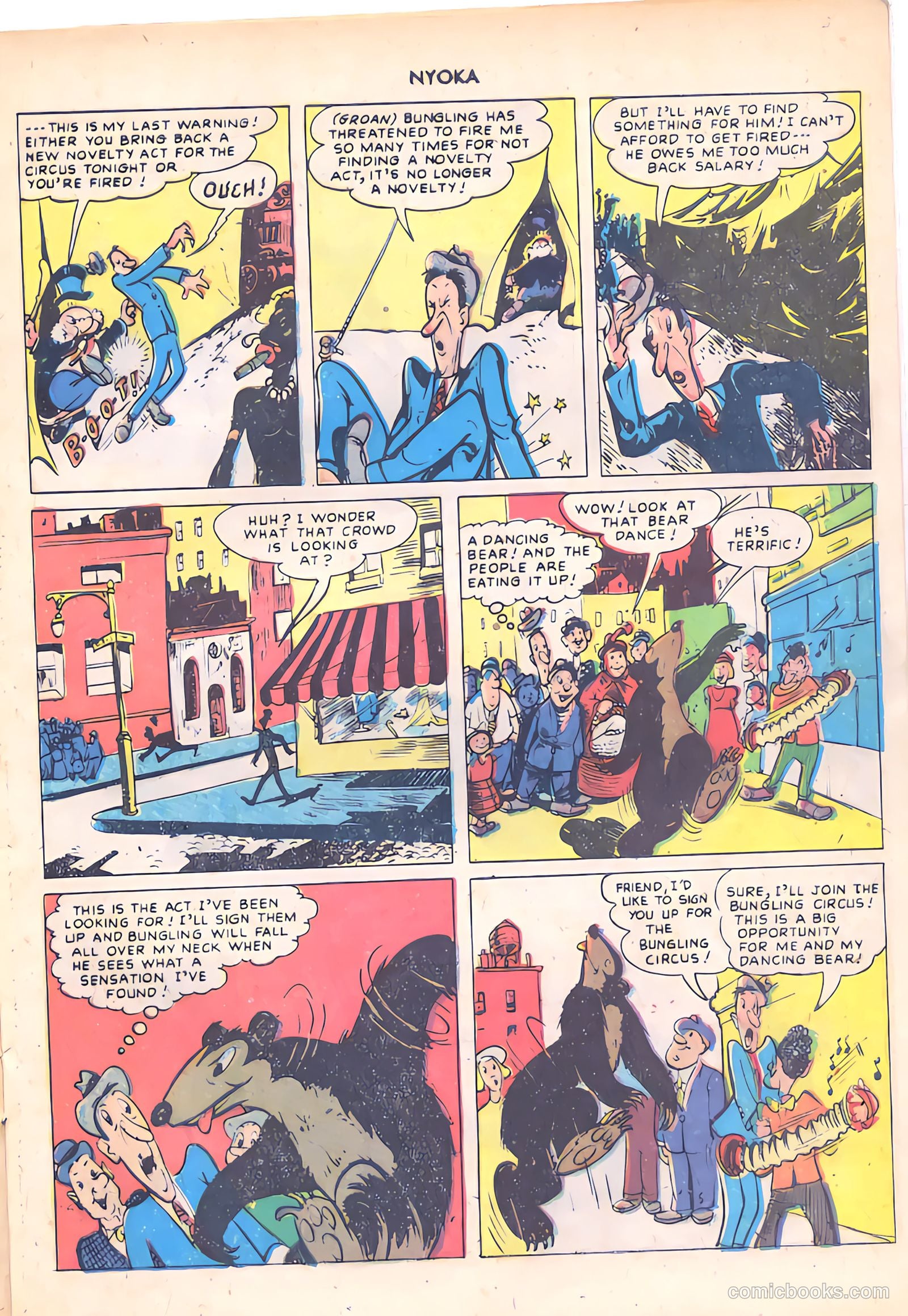 Nyoka the Jungle Girl #31 (1949) — page 21 of 52