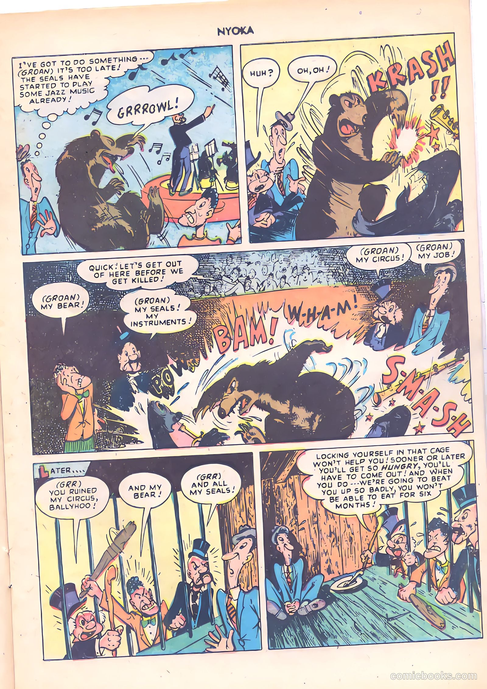 Nyoka the Jungle Girl #31 (1949) — page 23 of 52