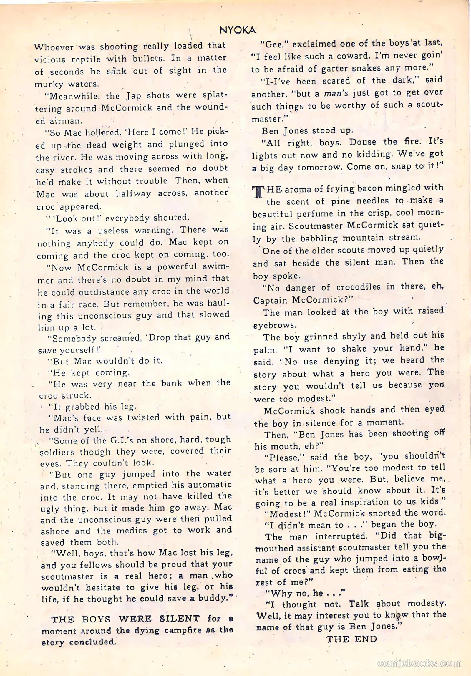 Nyoka the Jungle Girl #31 (1949) — page 25 of 52