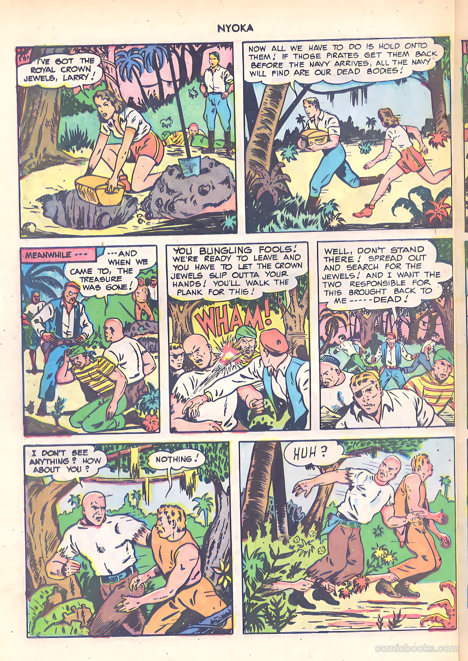 Nyoka the Jungle Girl #31 (1949) — page 30 of 52