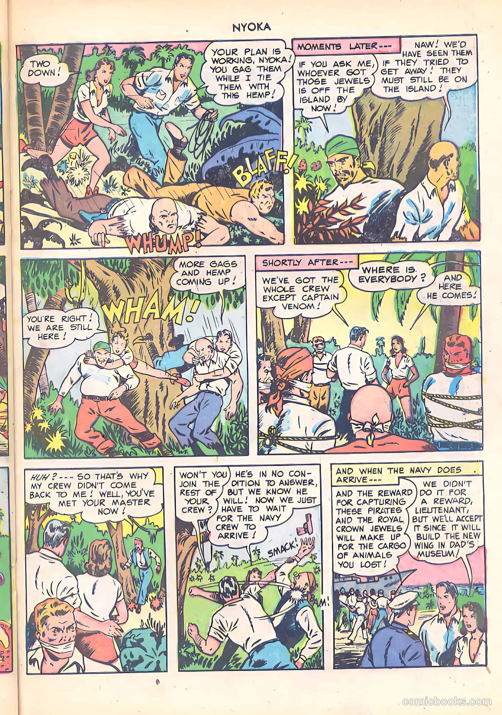 Nyoka the Jungle Girl #31 (1949) — page 31 of 52